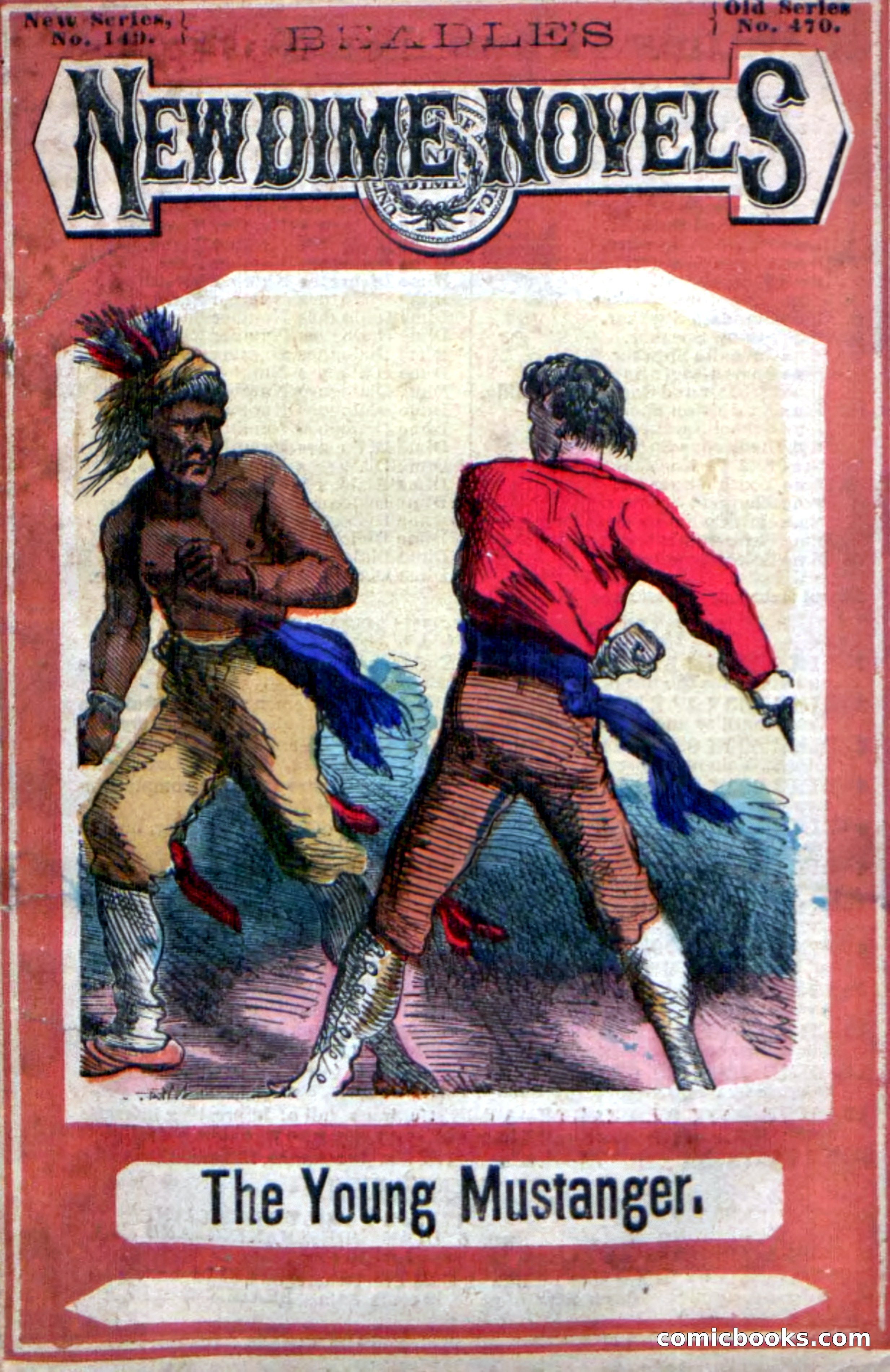 Beadle's New Dime Novels: The Young Mustanger — page 86 of 92