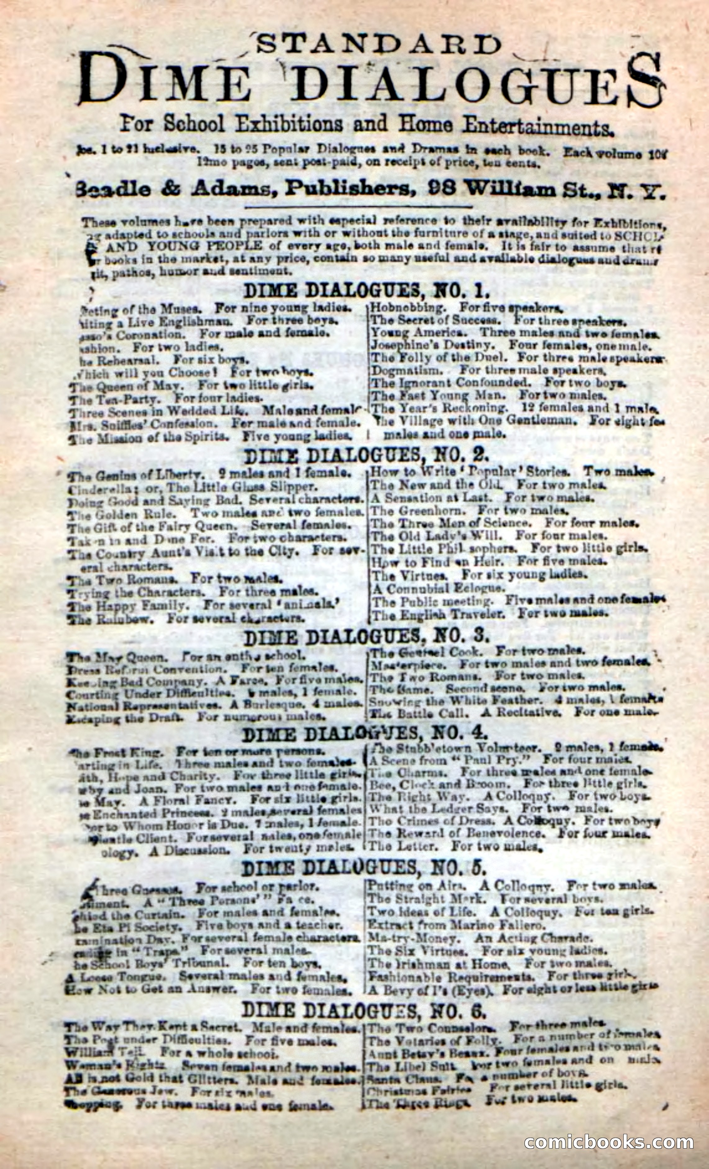 Beadle's New Dime Novels: The Young Mustanger — page 89 of 92