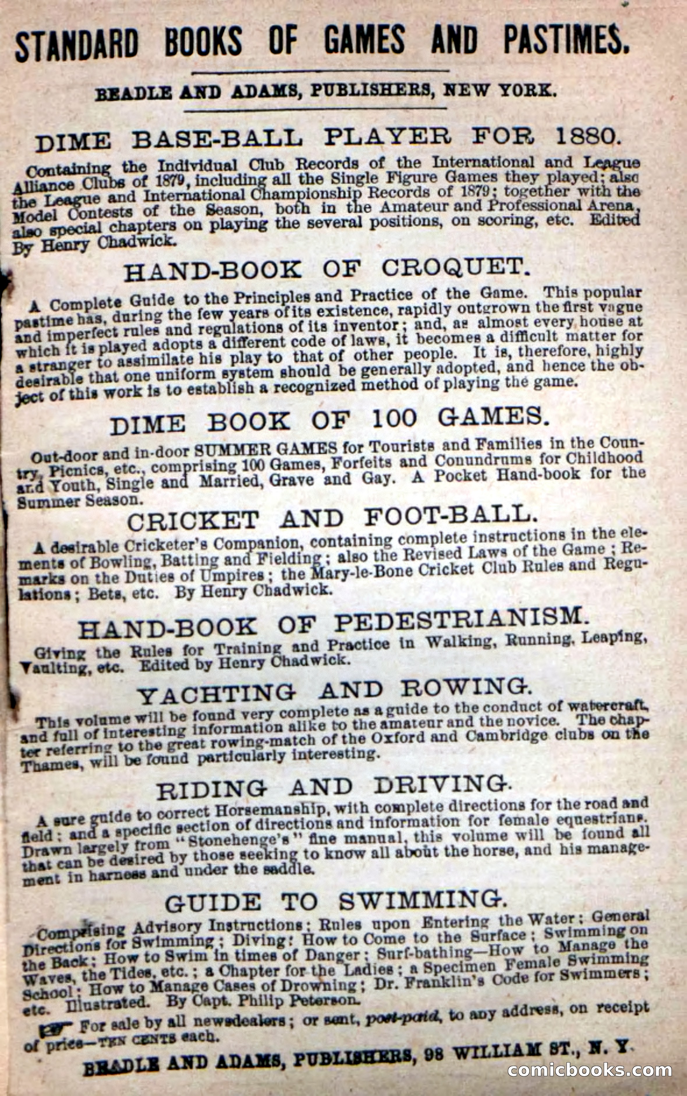 Beadle's New Dime Novels: The Young Mustanger — page 91 of 92
