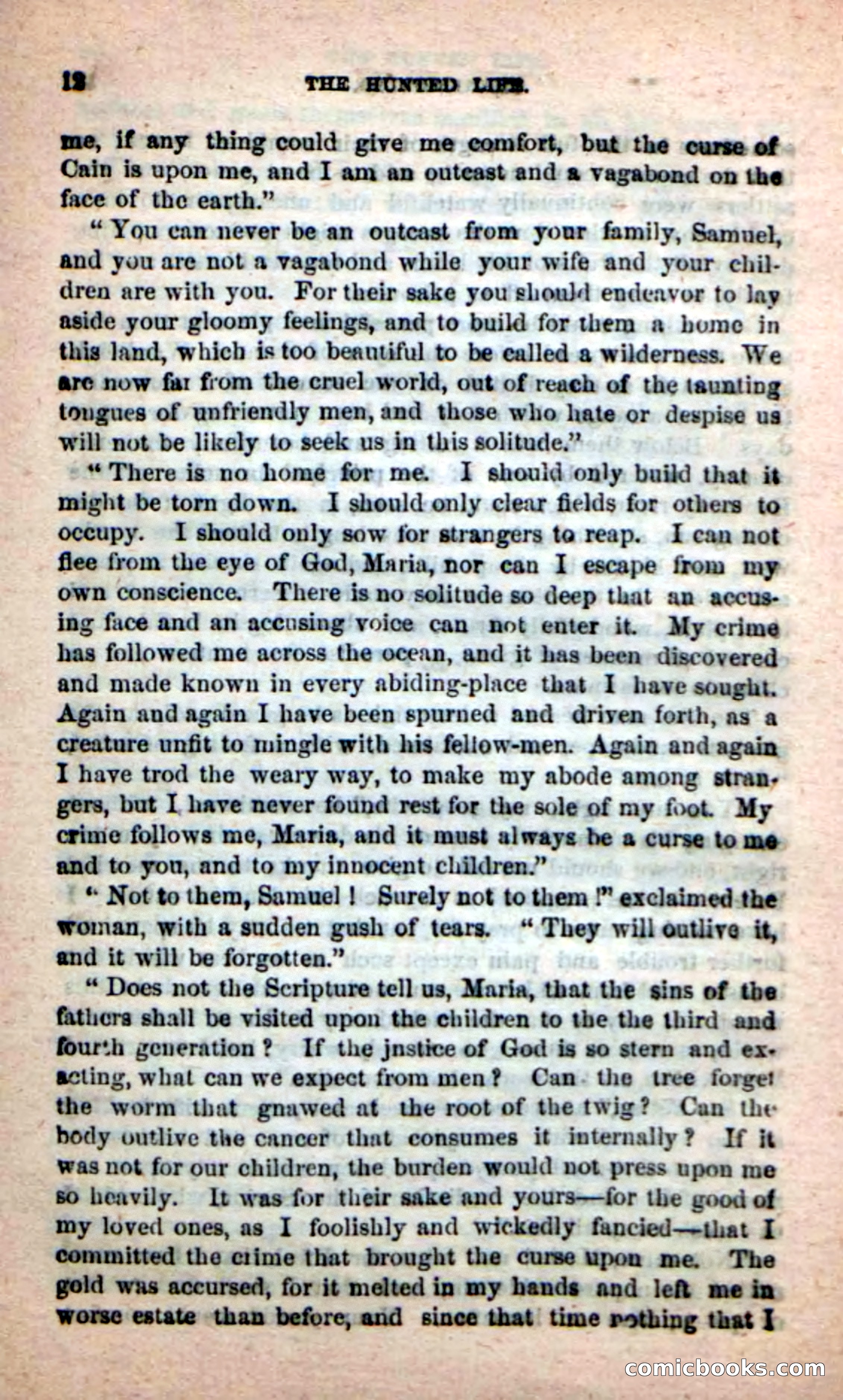 Beadle's New Dime Novels: The Hunted Life — page 8 of 100