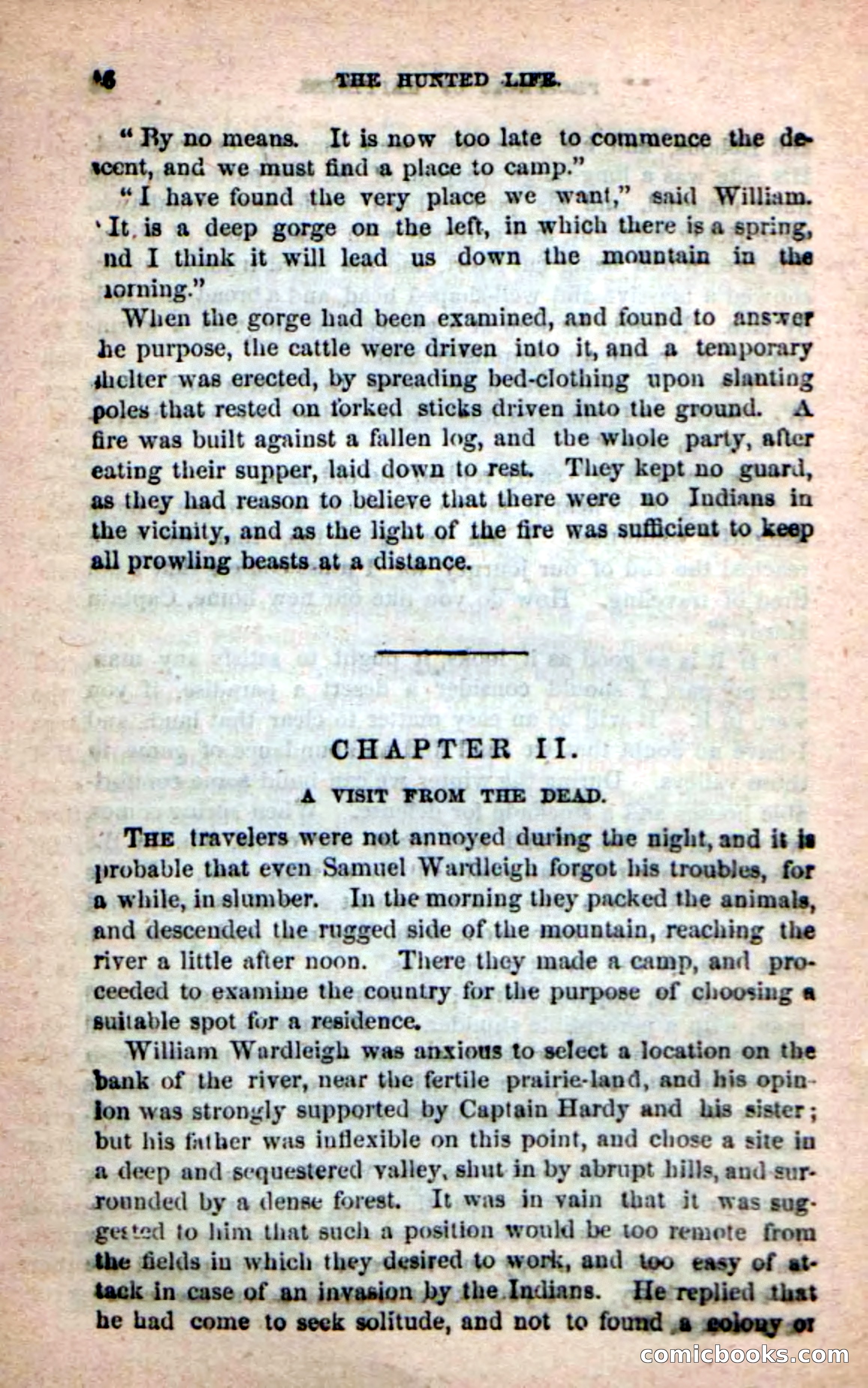 Beadle's New Dime Novels: The Hunted Life — page 12 of 100