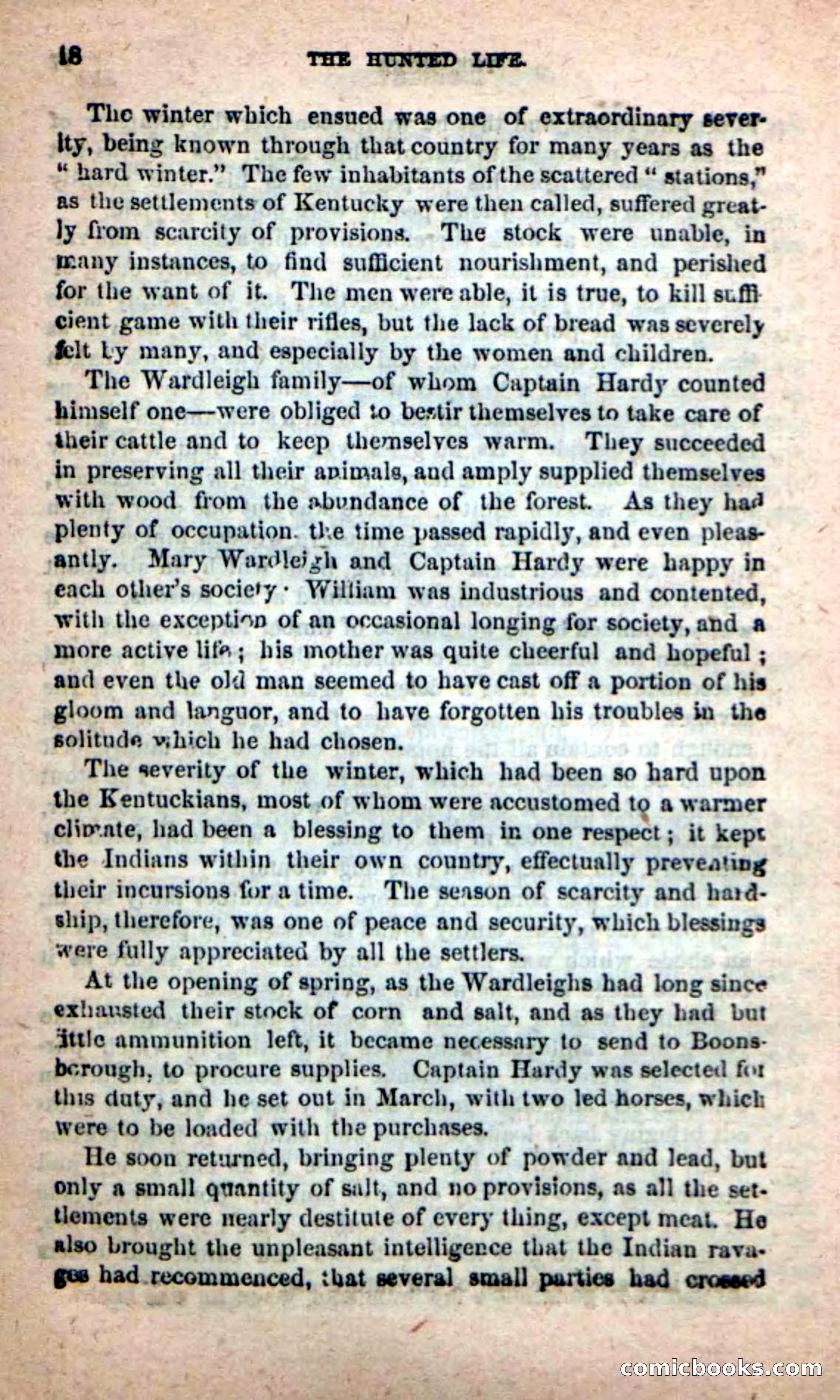 Beadle's New Dime Novels: The Hunted Life — page 14 of 100