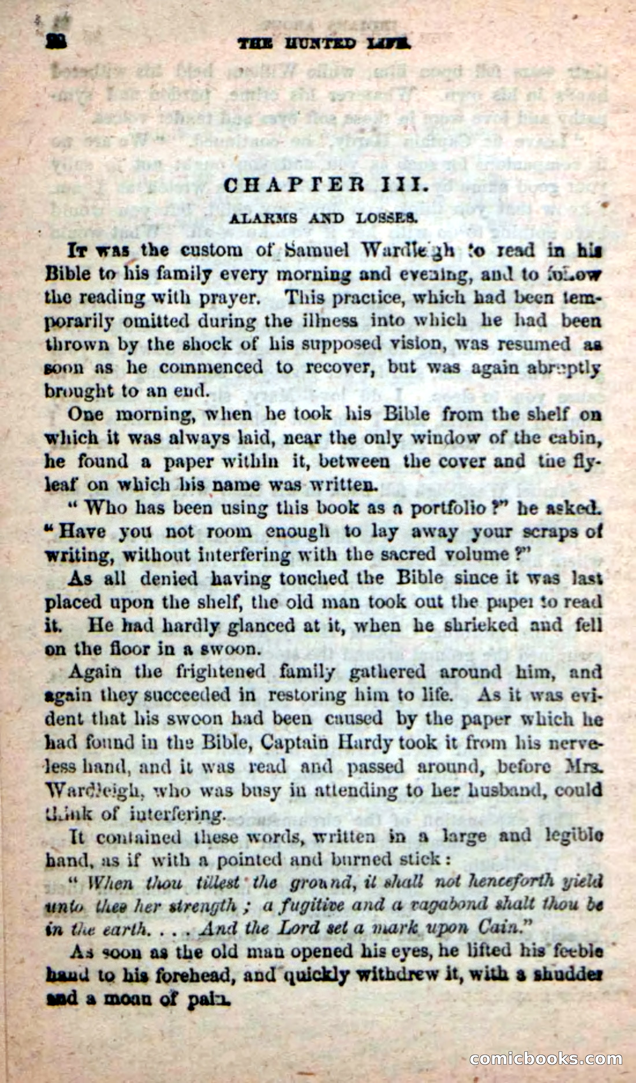 Beadle's New Dime Novels: The Hunted Life — page 18 of 100