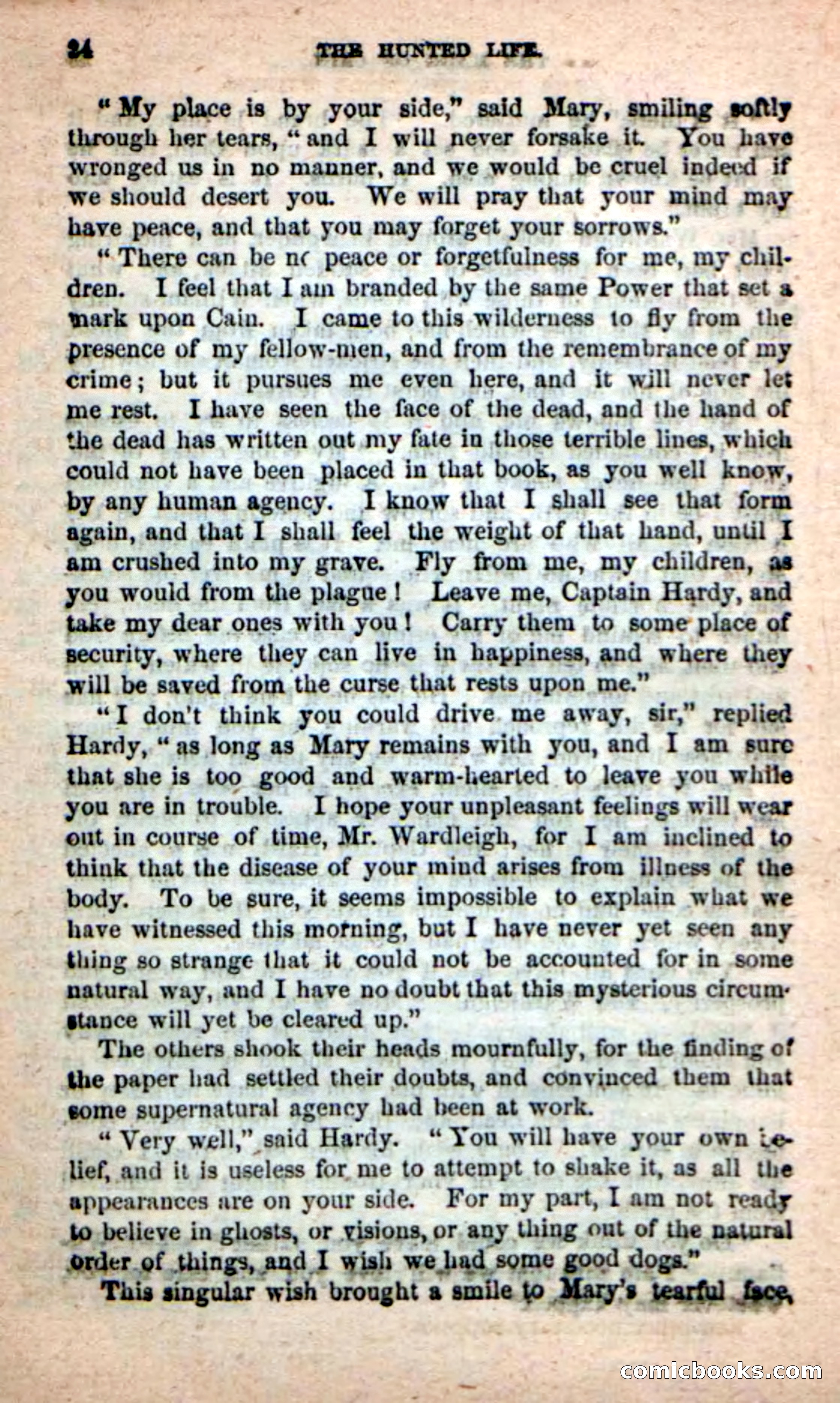 Beadle's New Dime Novels: The Hunted Life — page 20 of 100
