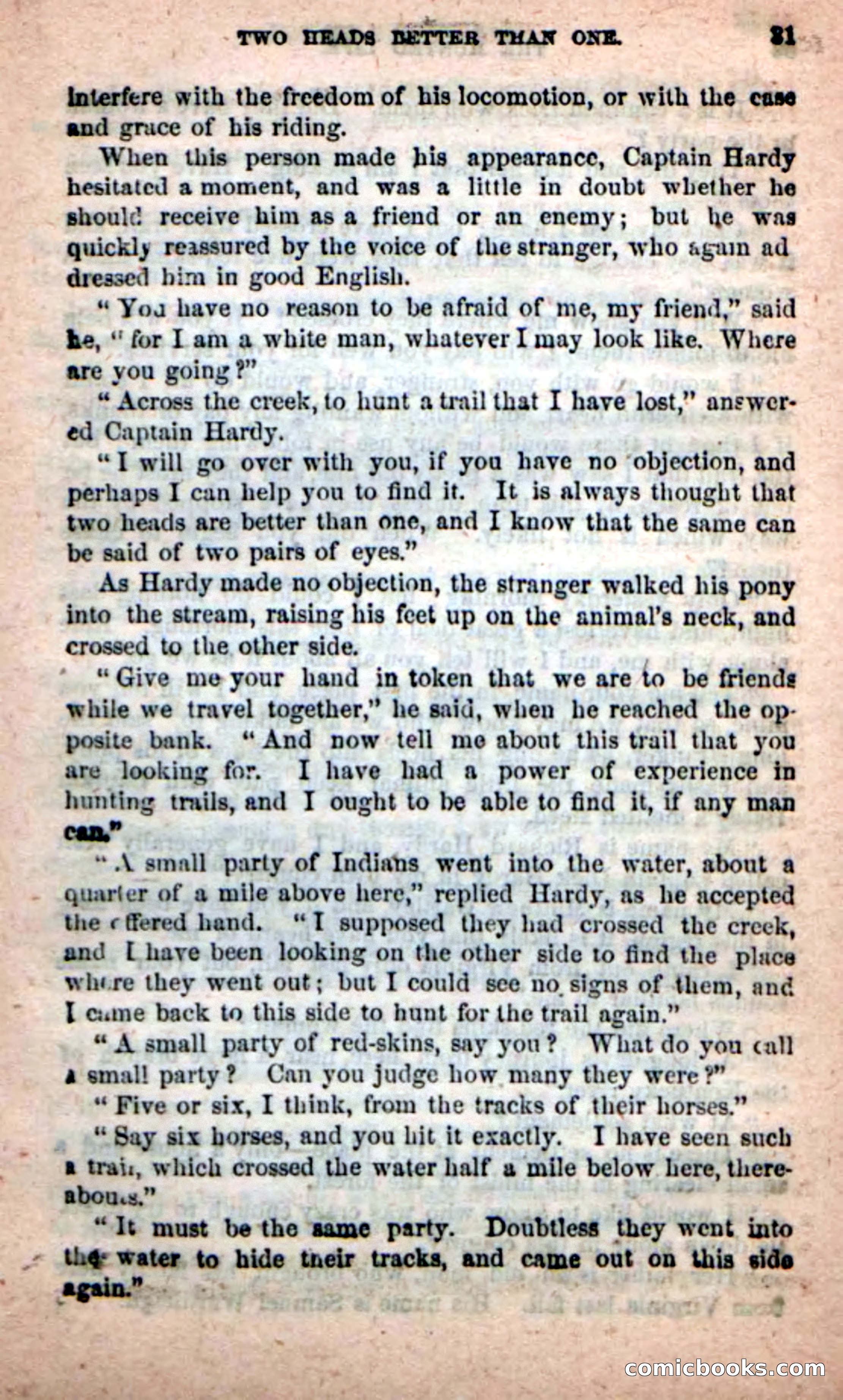 Beadle's New Dime Novels: The Hunted Life — page 27 of 100