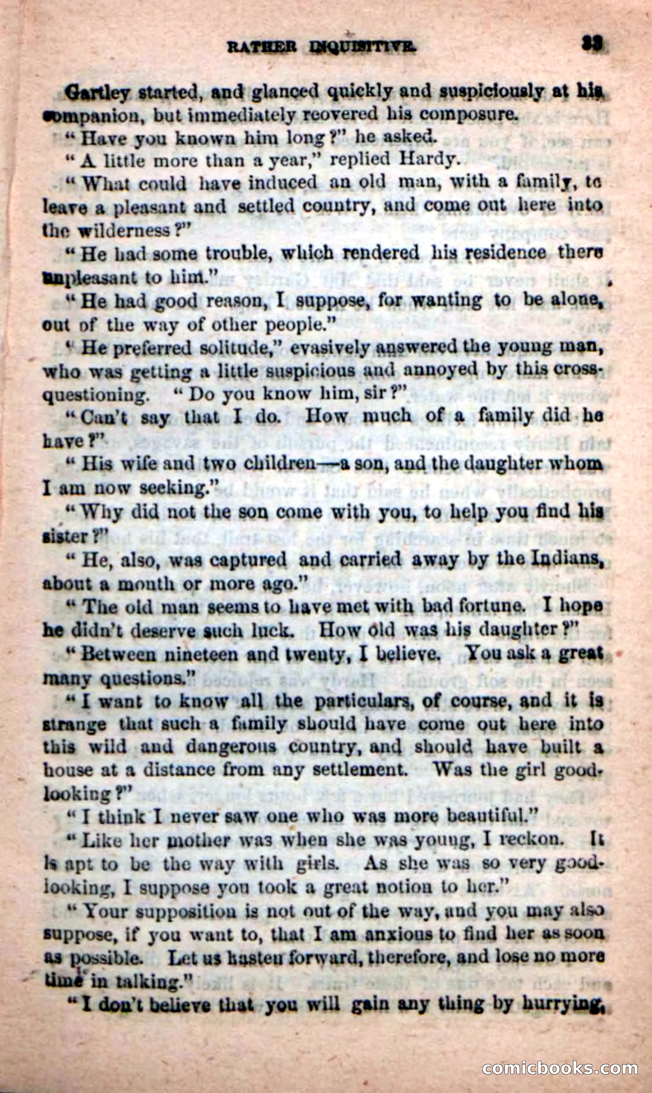 Beadle's New Dime Novels: The Hunted Life — page 29 of 100