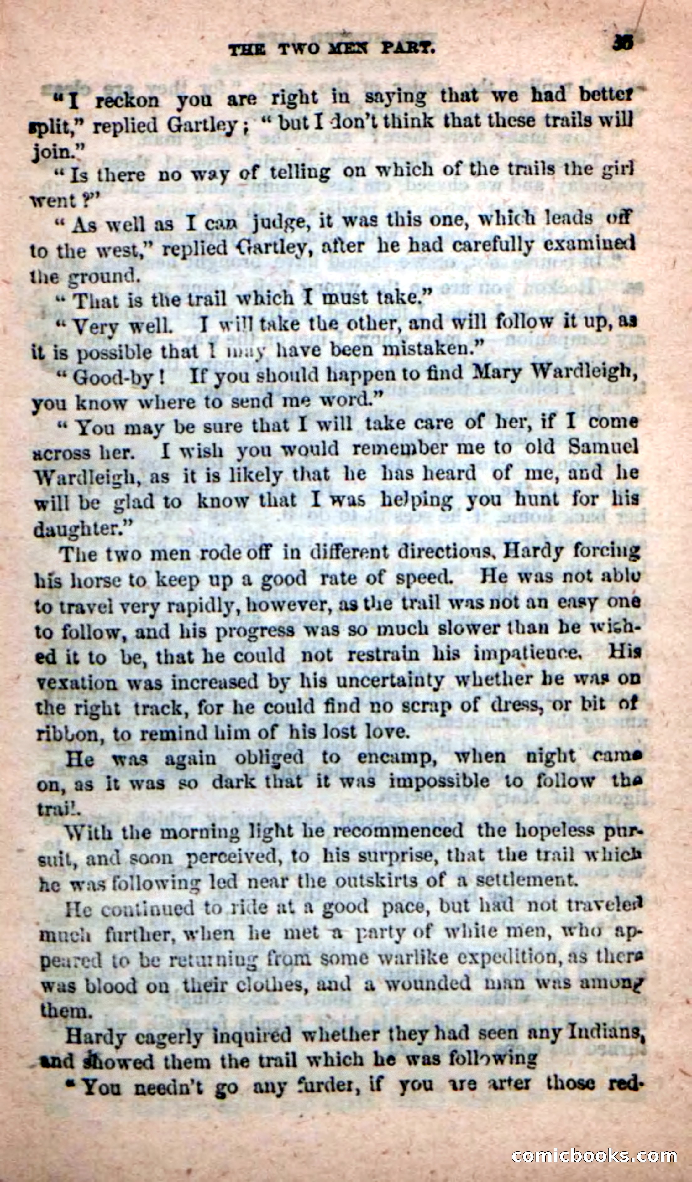 Beadle's New Dime Novels: The Hunted Life — page 31 of 100