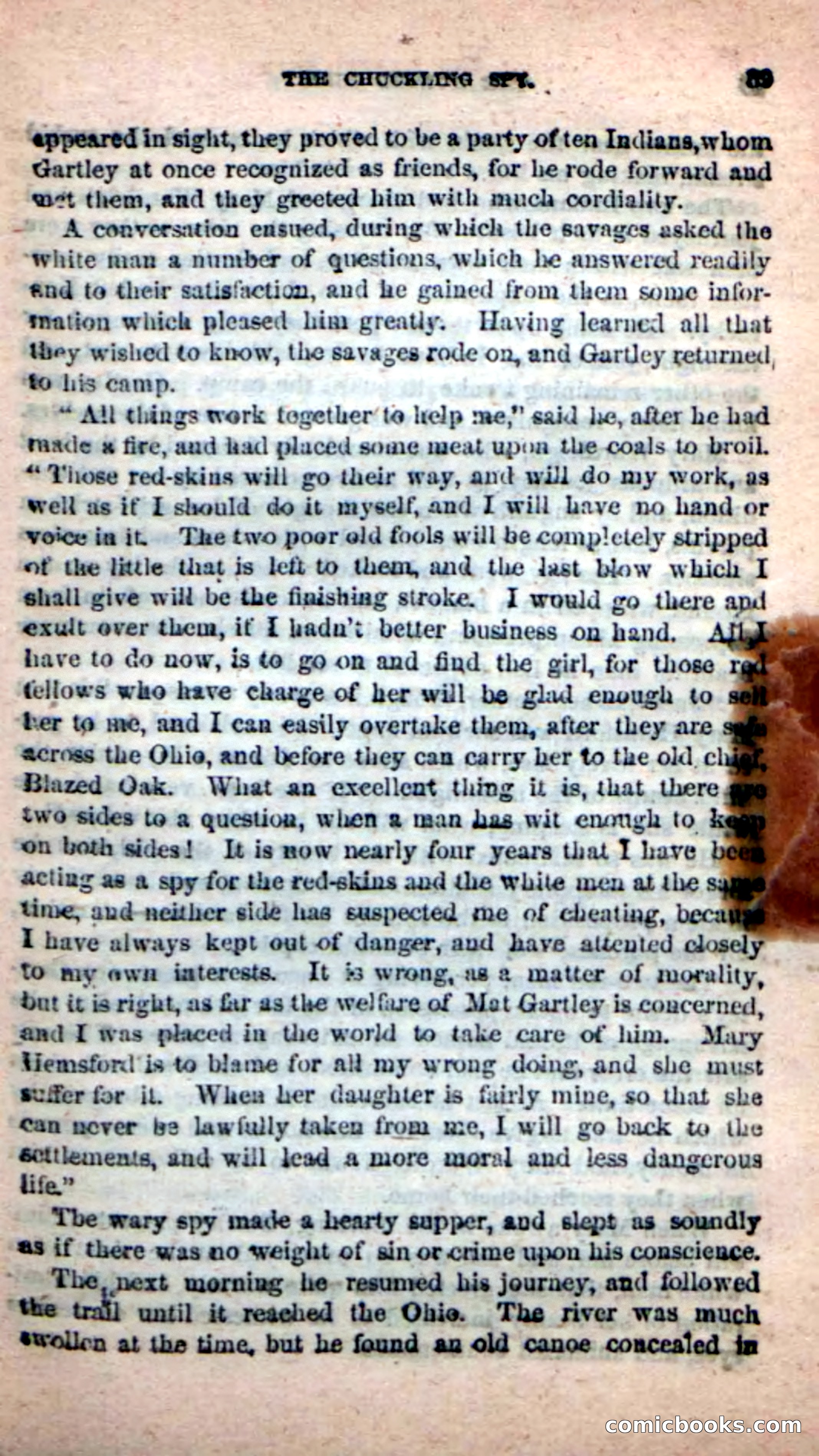 Beadle's New Dime Novels: The Hunted Life — page 35 of 100
