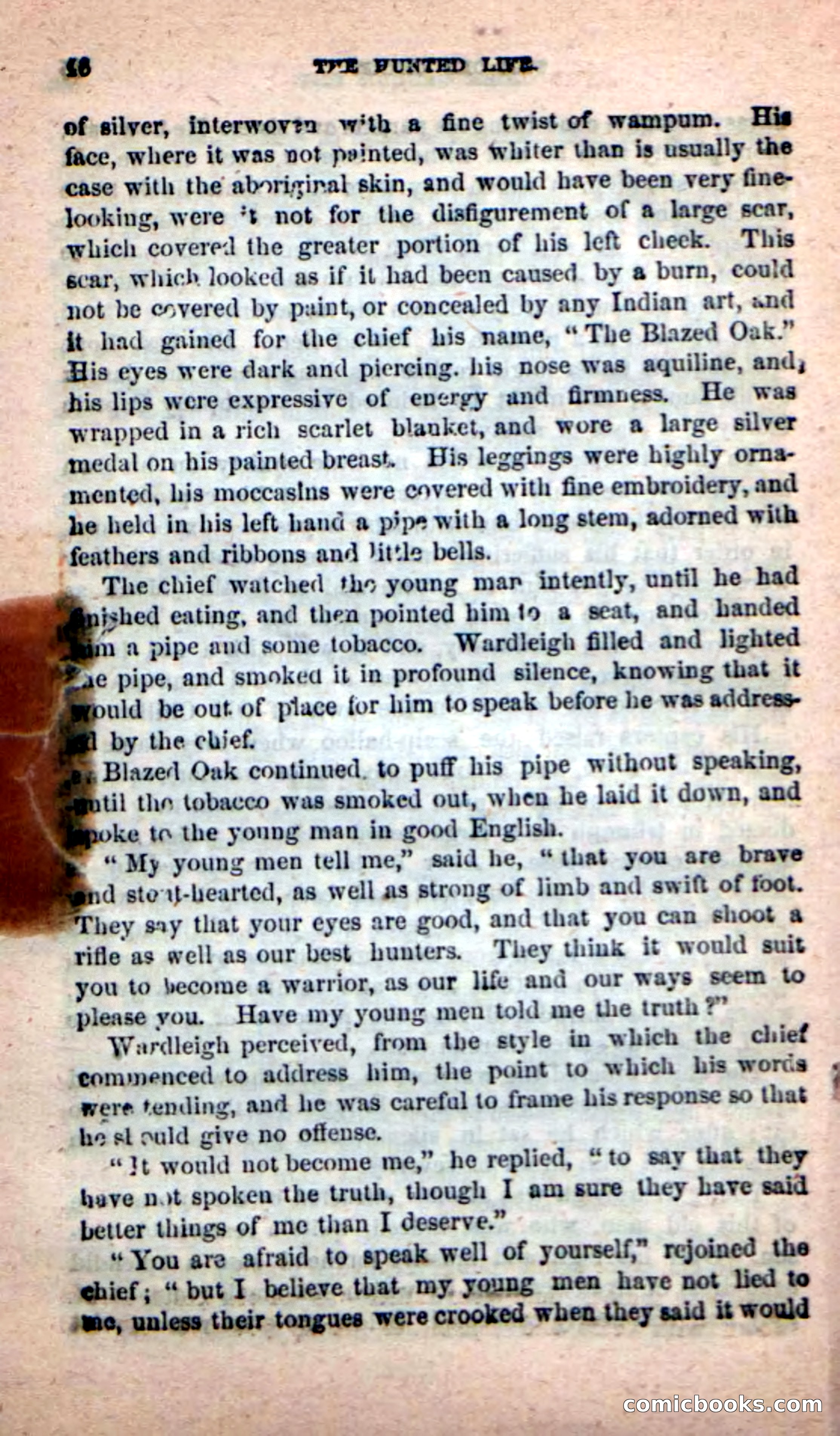 Beadle's New Dime Novels: The Hunted Life — page 42 of 100