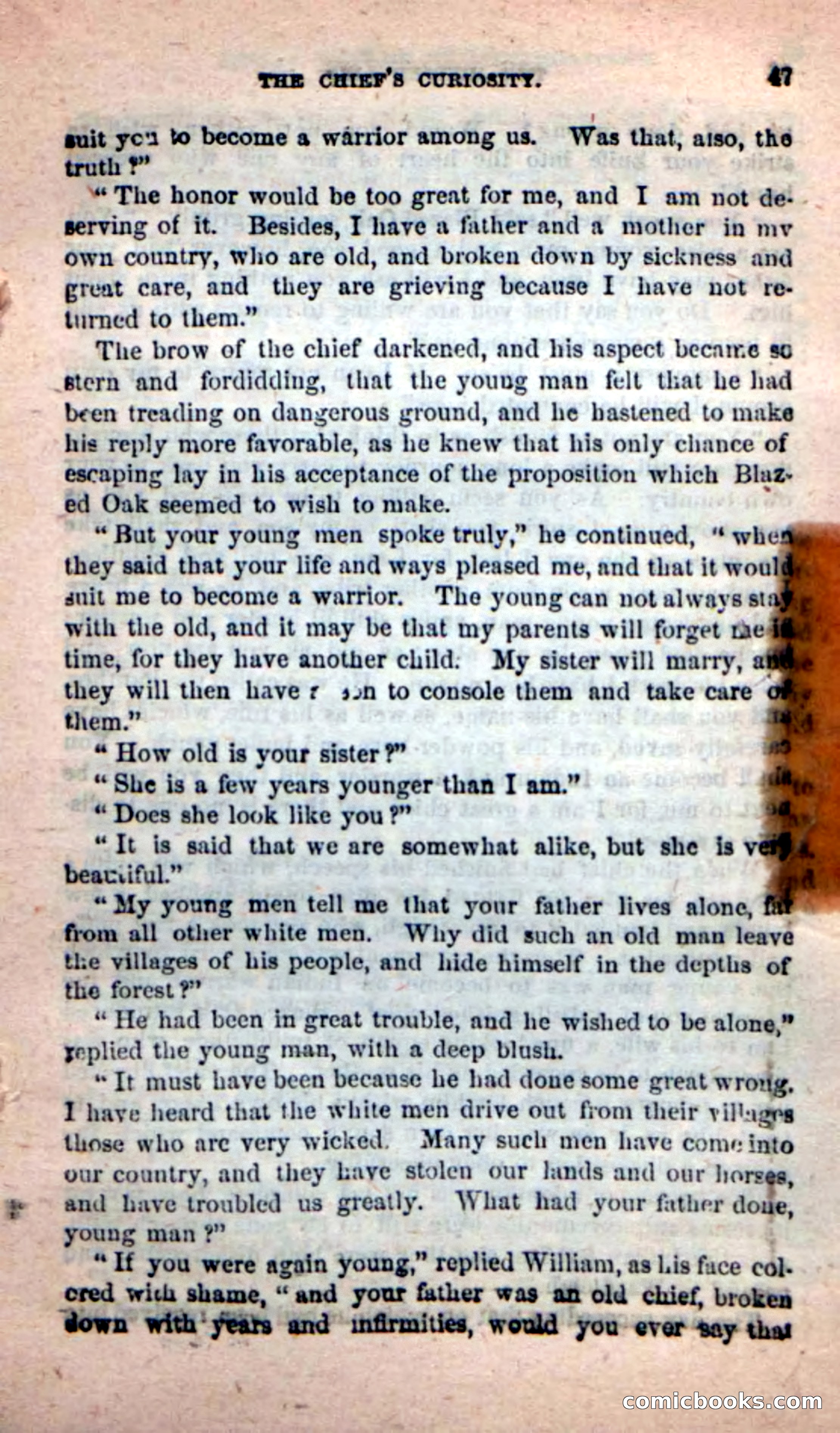 Beadle's New Dime Novels: The Hunted Life — page 43 of 100