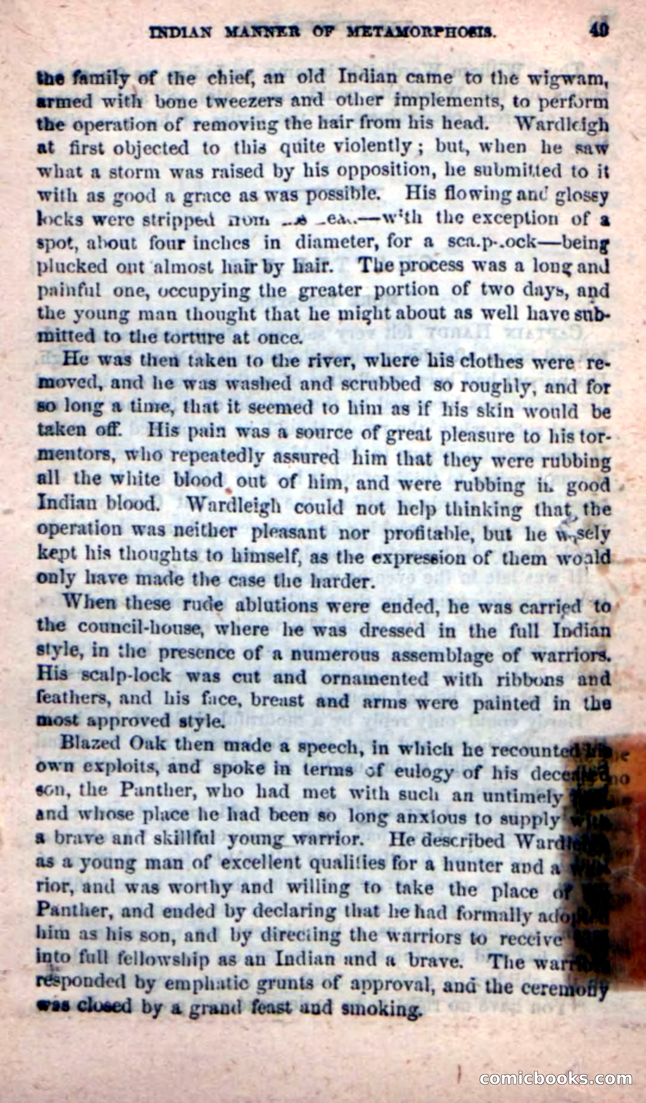 Beadle's New Dime Novels: The Hunted Life — page 45 of 100