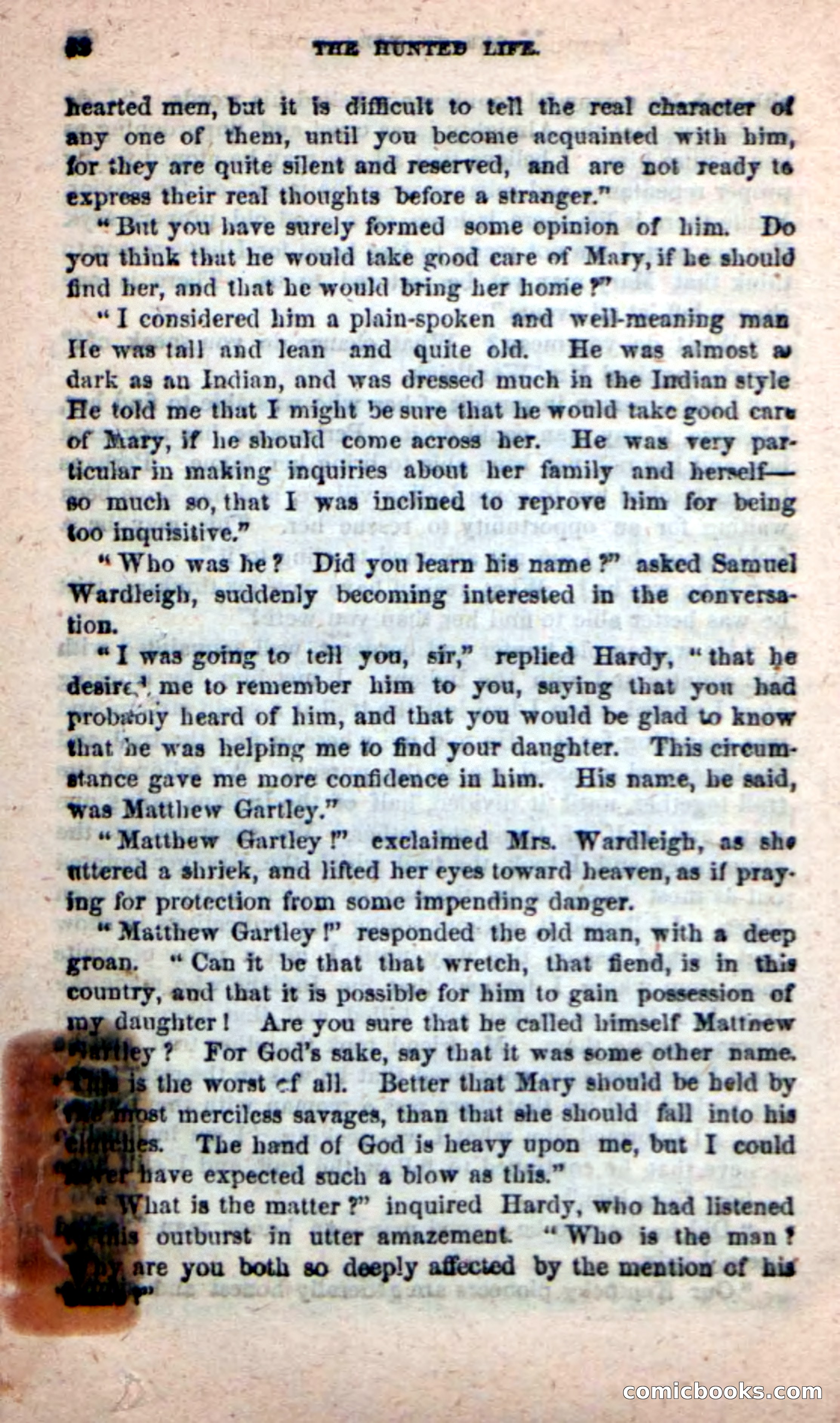 Beadle's New Dime Novels: The Hunted Life — page 48 of 100