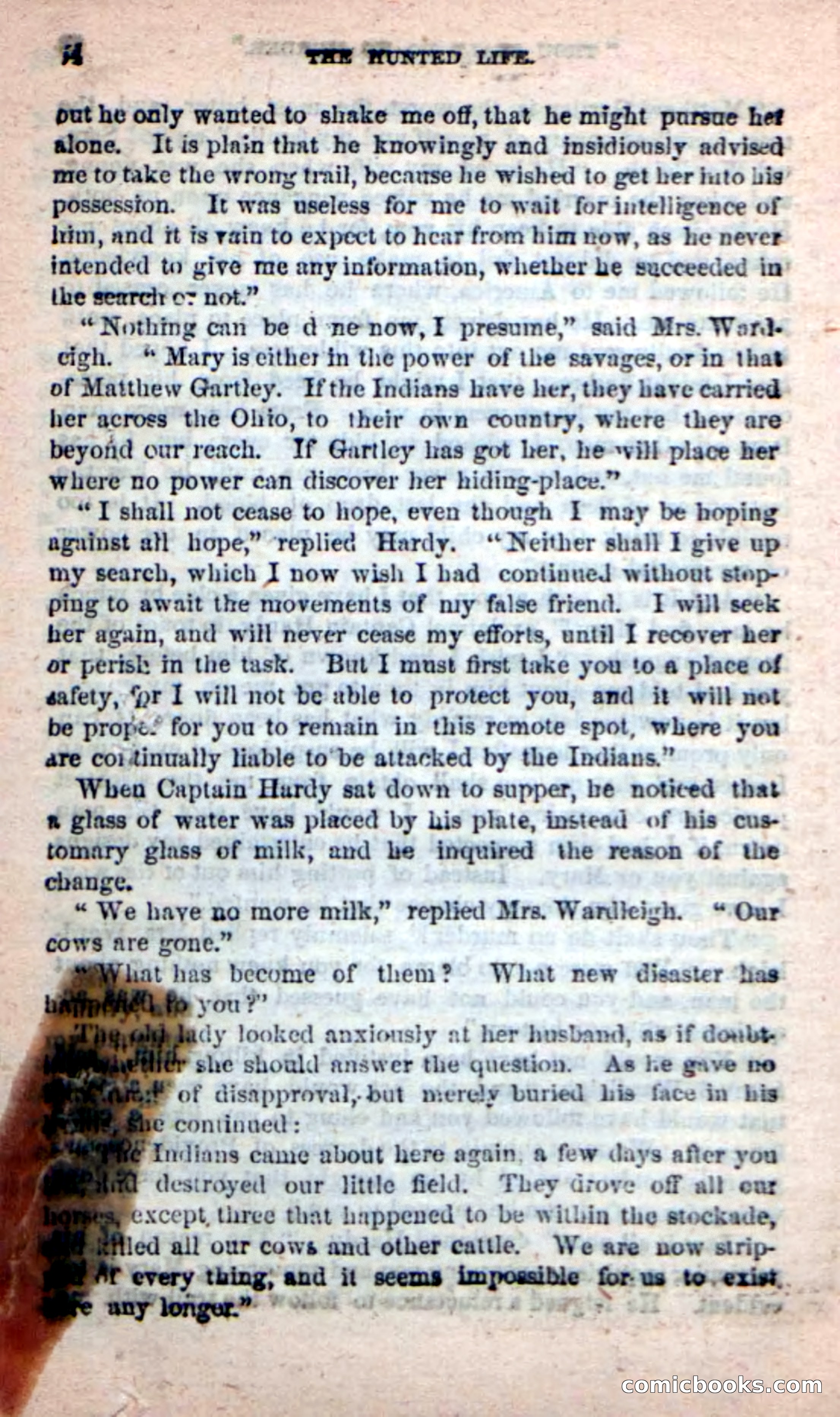 Beadle's New Dime Novels: The Hunted Life — page 50 of 100