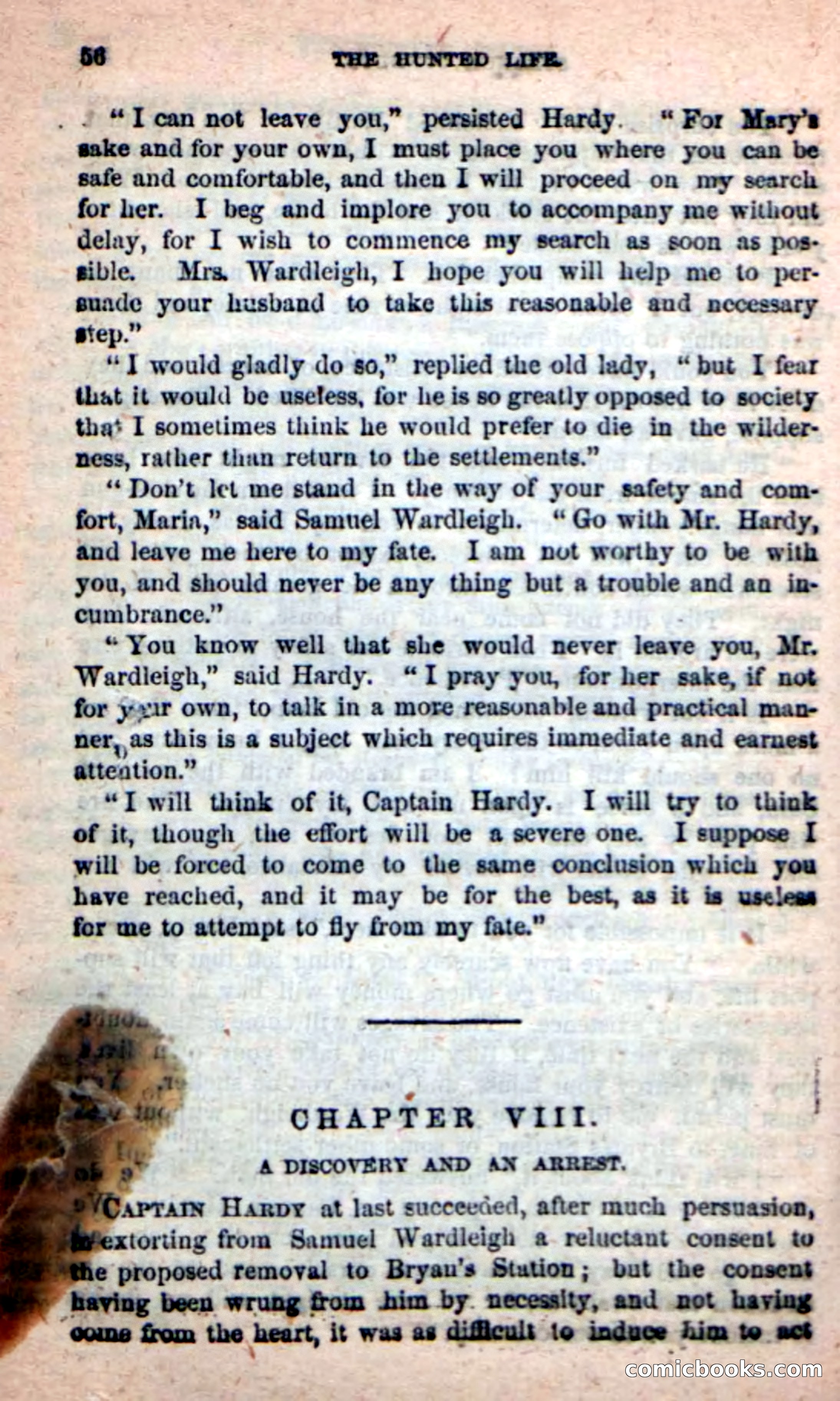 Beadle's New Dime Novels: The Hunted Life — page 52 of 100
