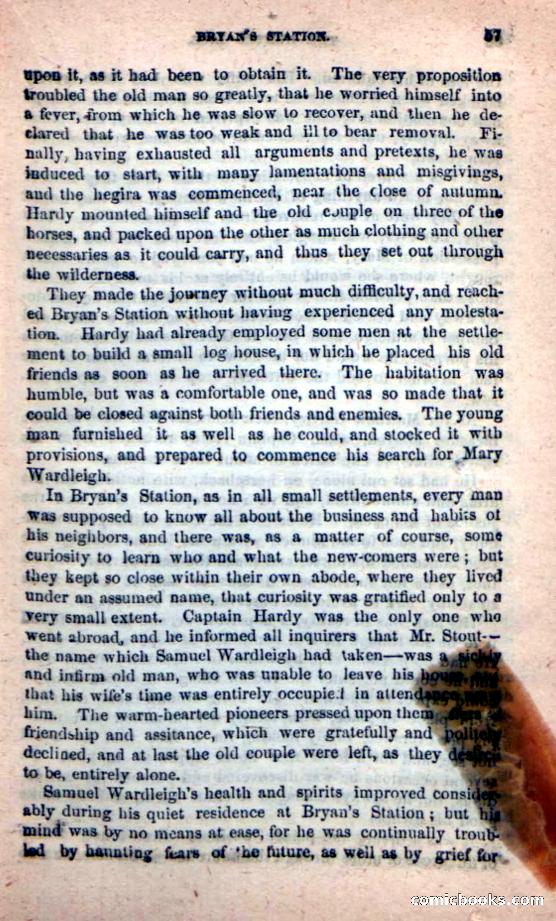 Beadle's New Dime Novels: The Hunted Life — page 53 of 100