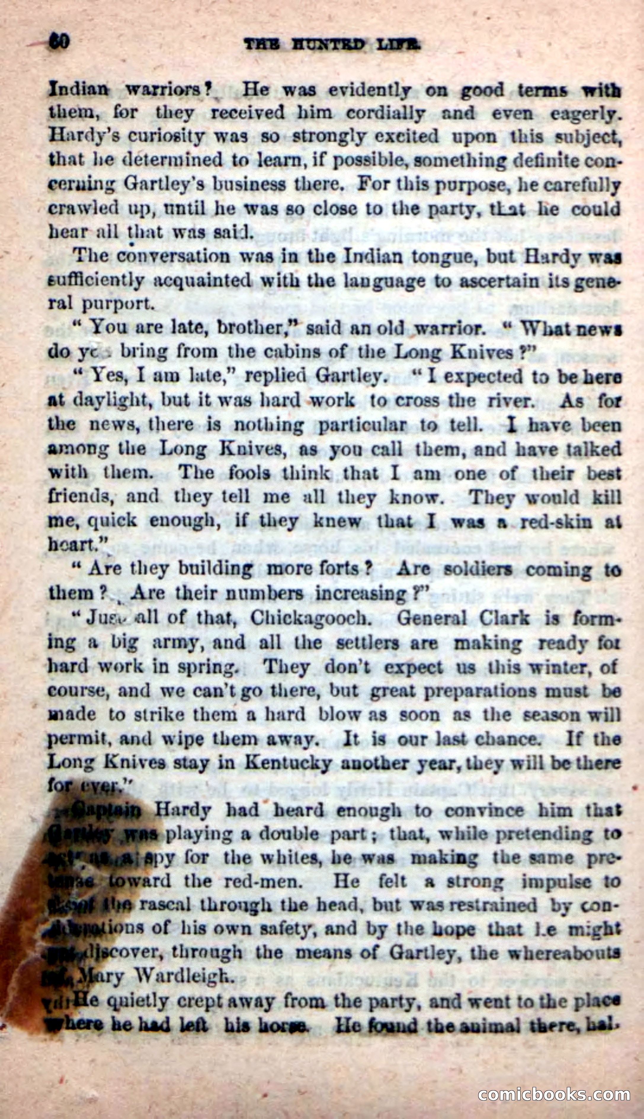 Beadle's New Dime Novels: The Hunted Life — page 56 of 100