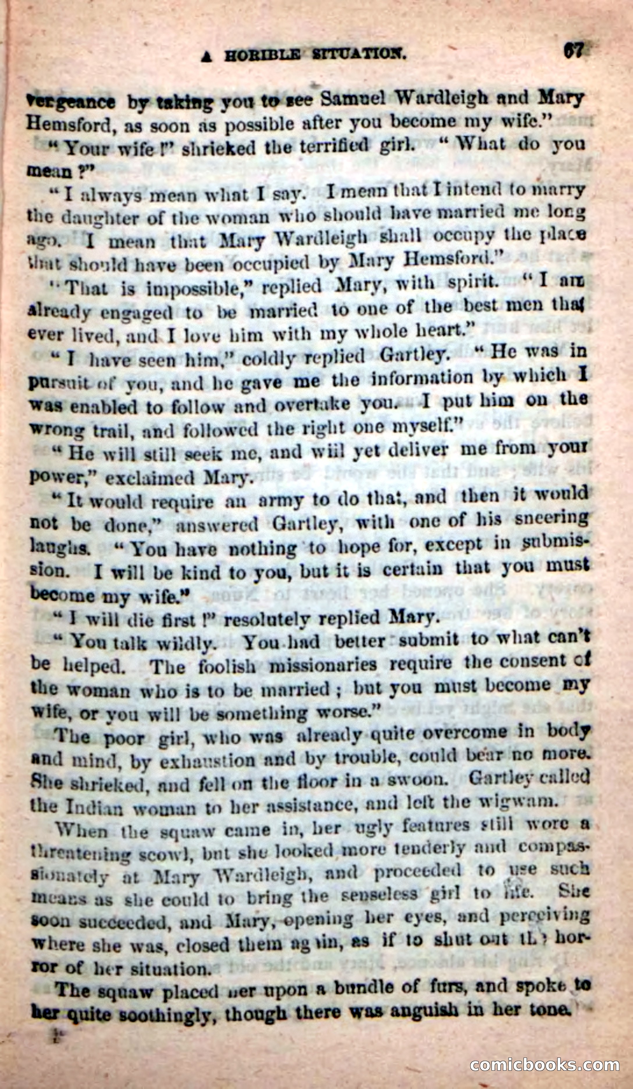 Beadle's New Dime Novels: The Hunted Life — page 63 of 100