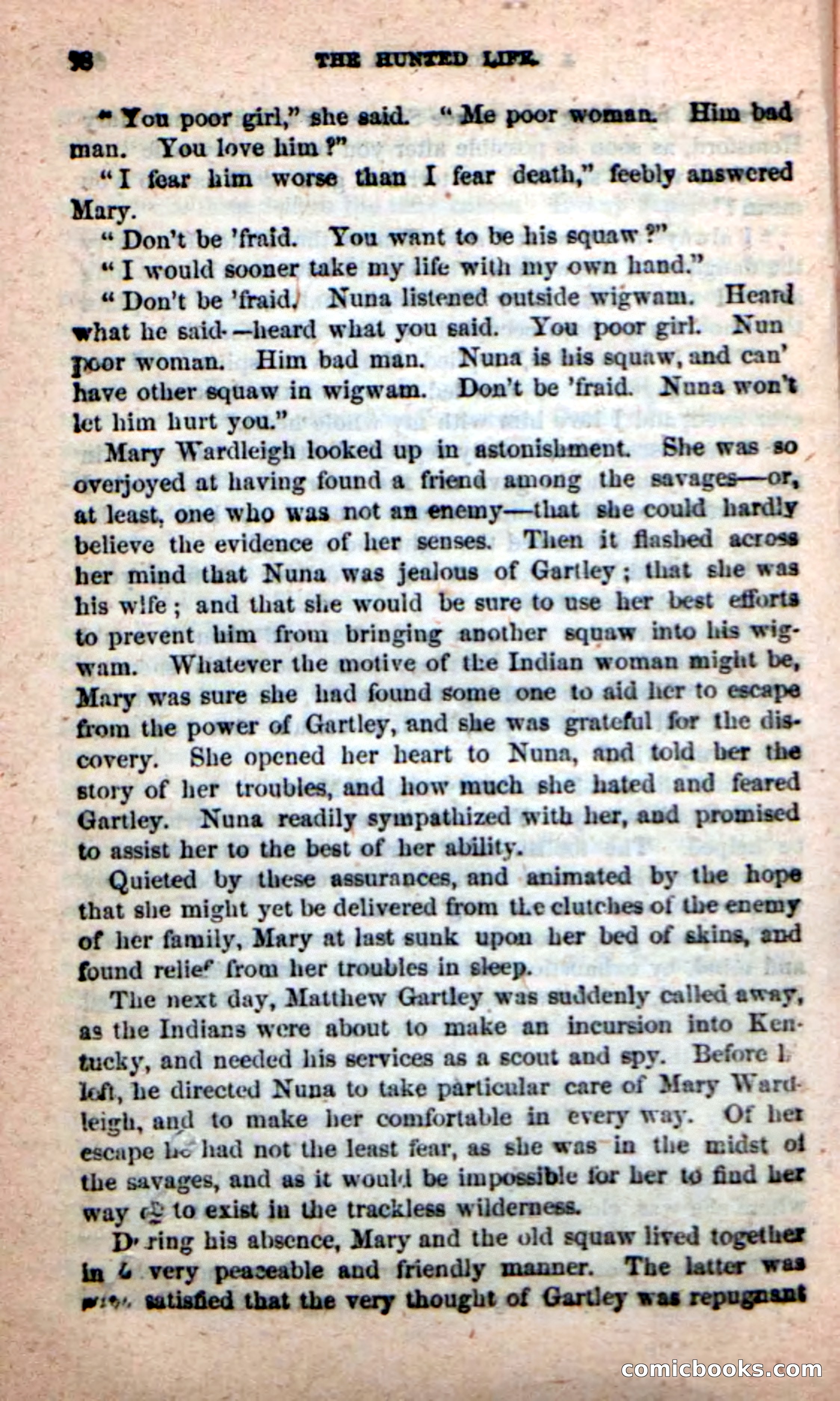 Beadle's New Dime Novels: The Hunted Life — page 64 of 100