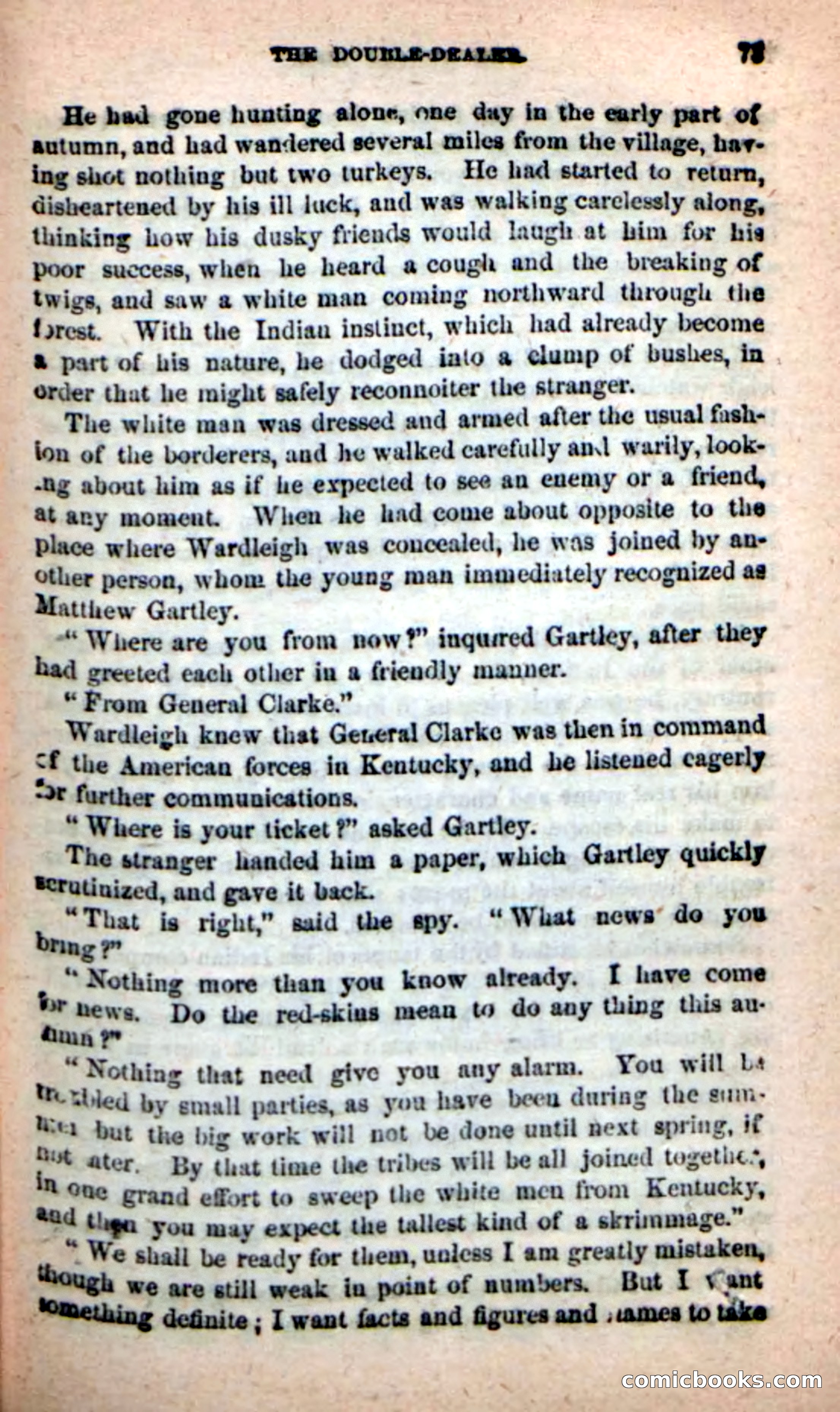 Beadle's New Dime Novels: The Hunted Life — page 69 of 100