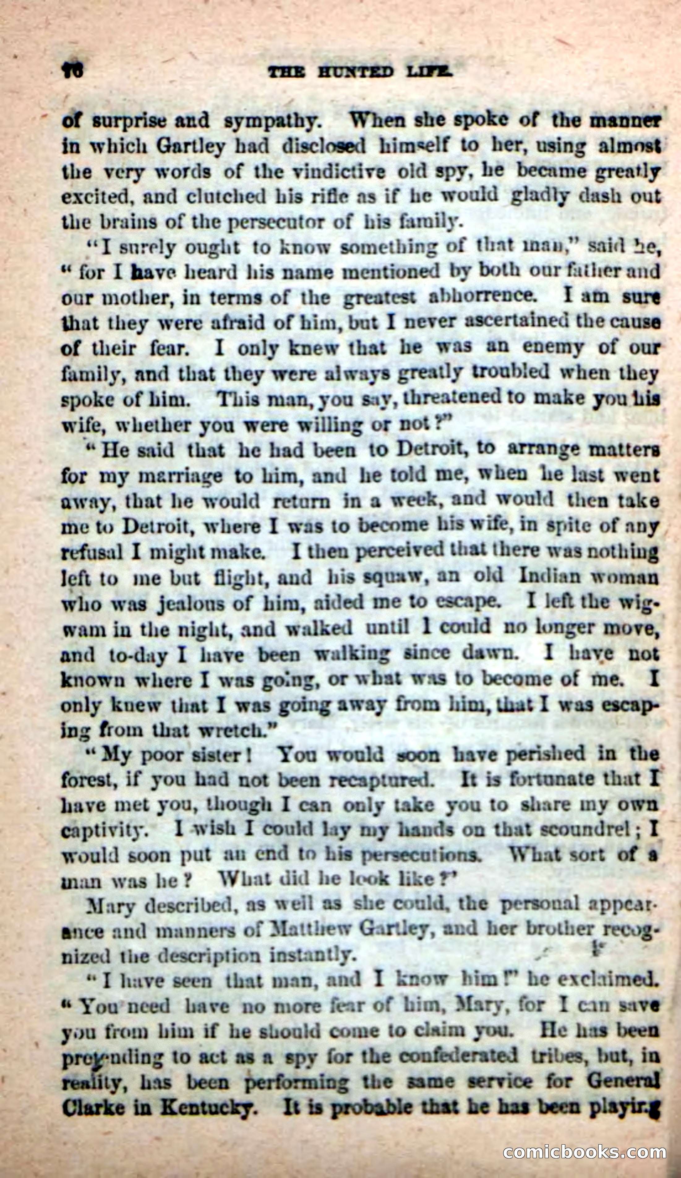 Beadle's New Dime Novels: The Hunted Life — page 72 of 100