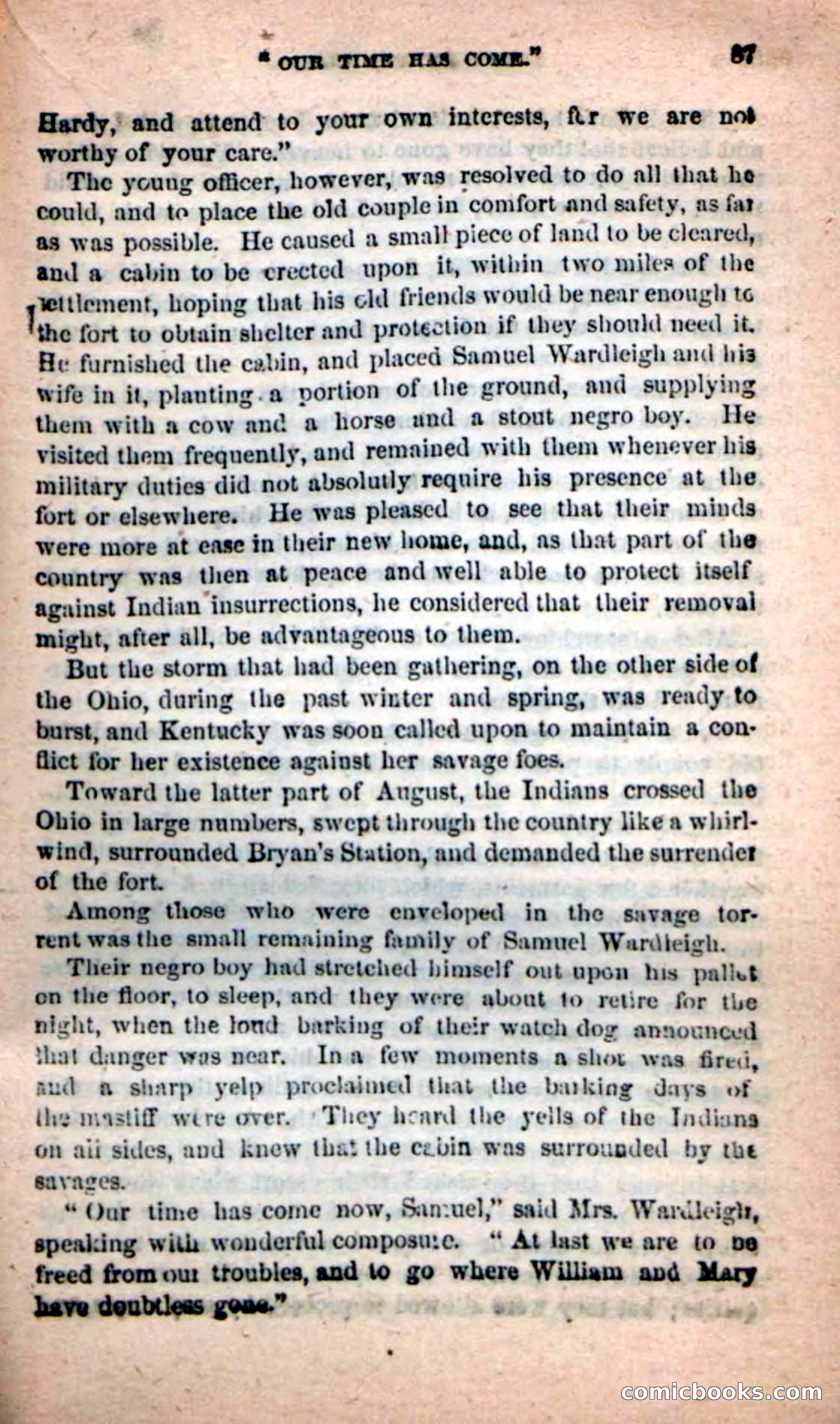 Beadle's New Dime Novels: The Hunted Life — page 83 of 100