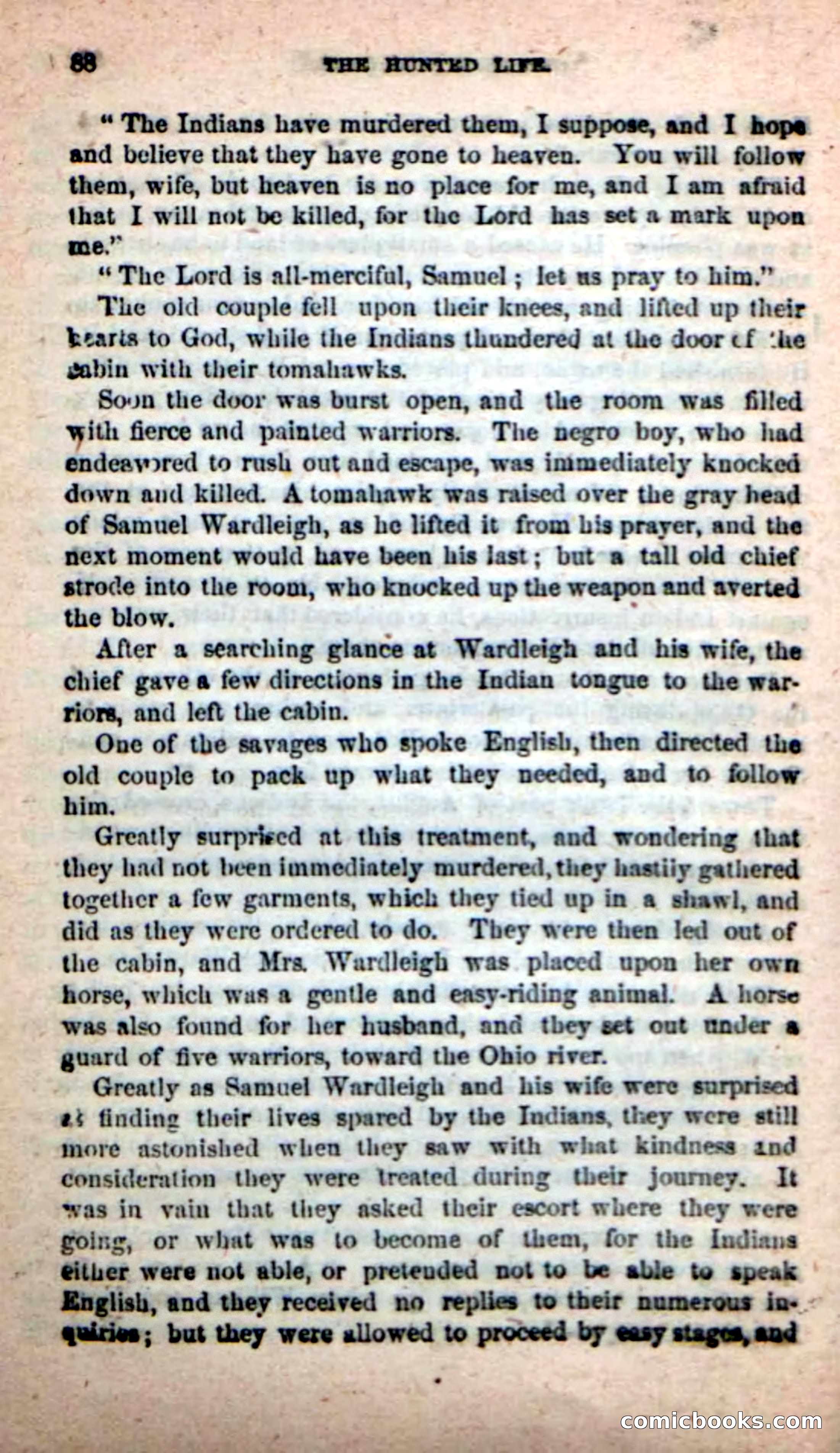 Beadle's New Dime Novels: The Hunted Life — page 84 of 100