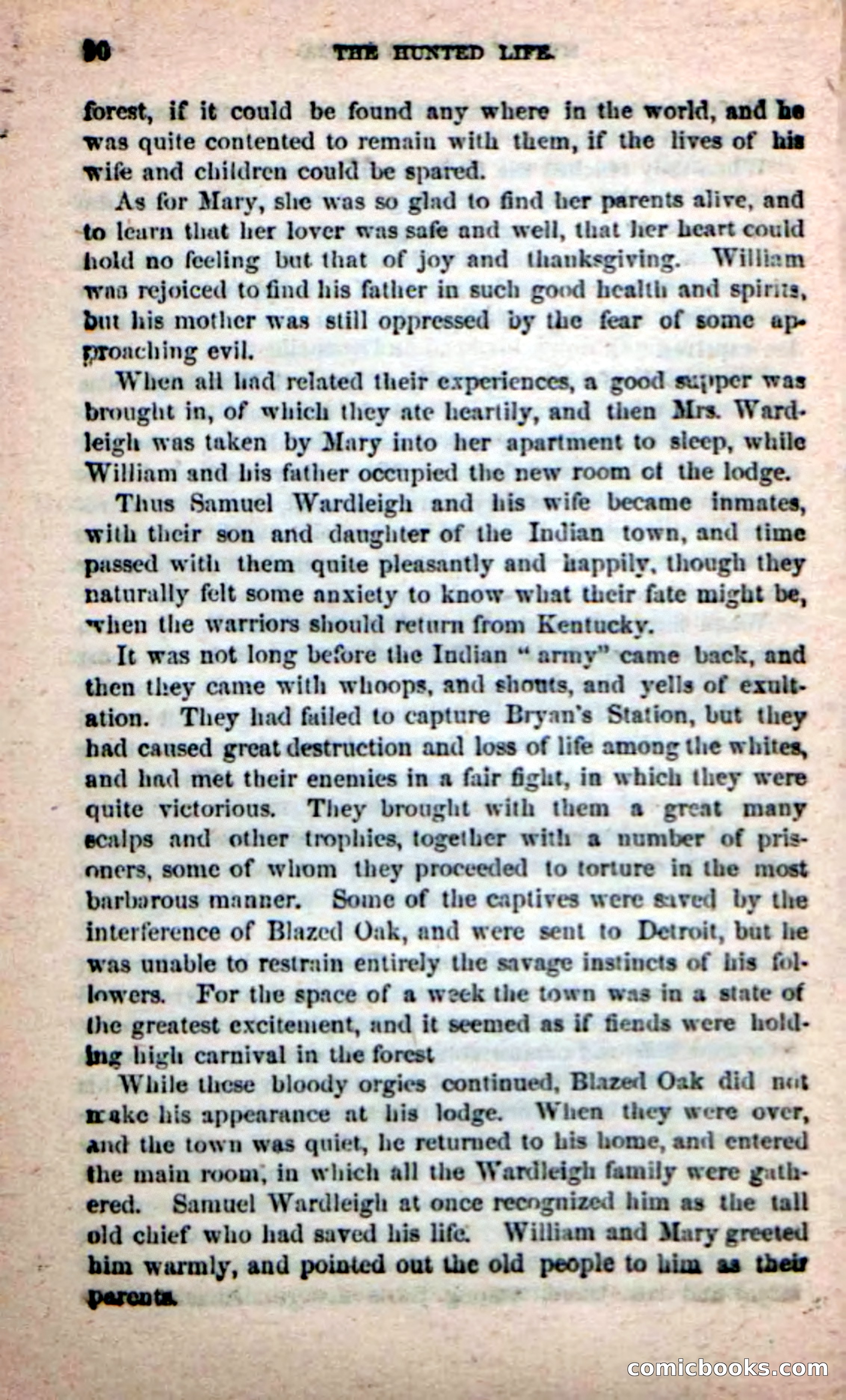 Beadle's New Dime Novels: The Hunted Life — page 86 of 100