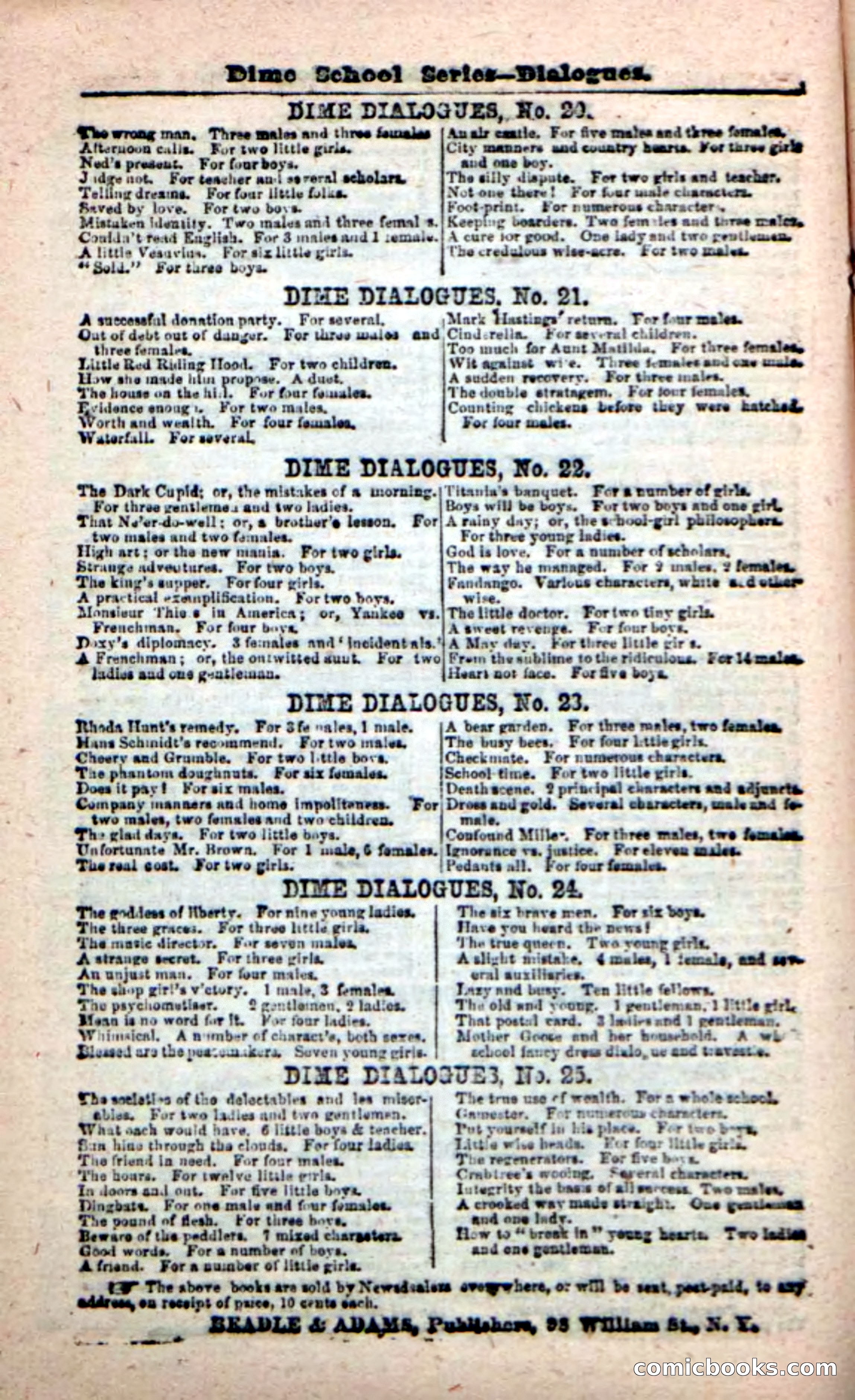 Beadle's New Dime Novels: The Hunted Life — page 96 of 100