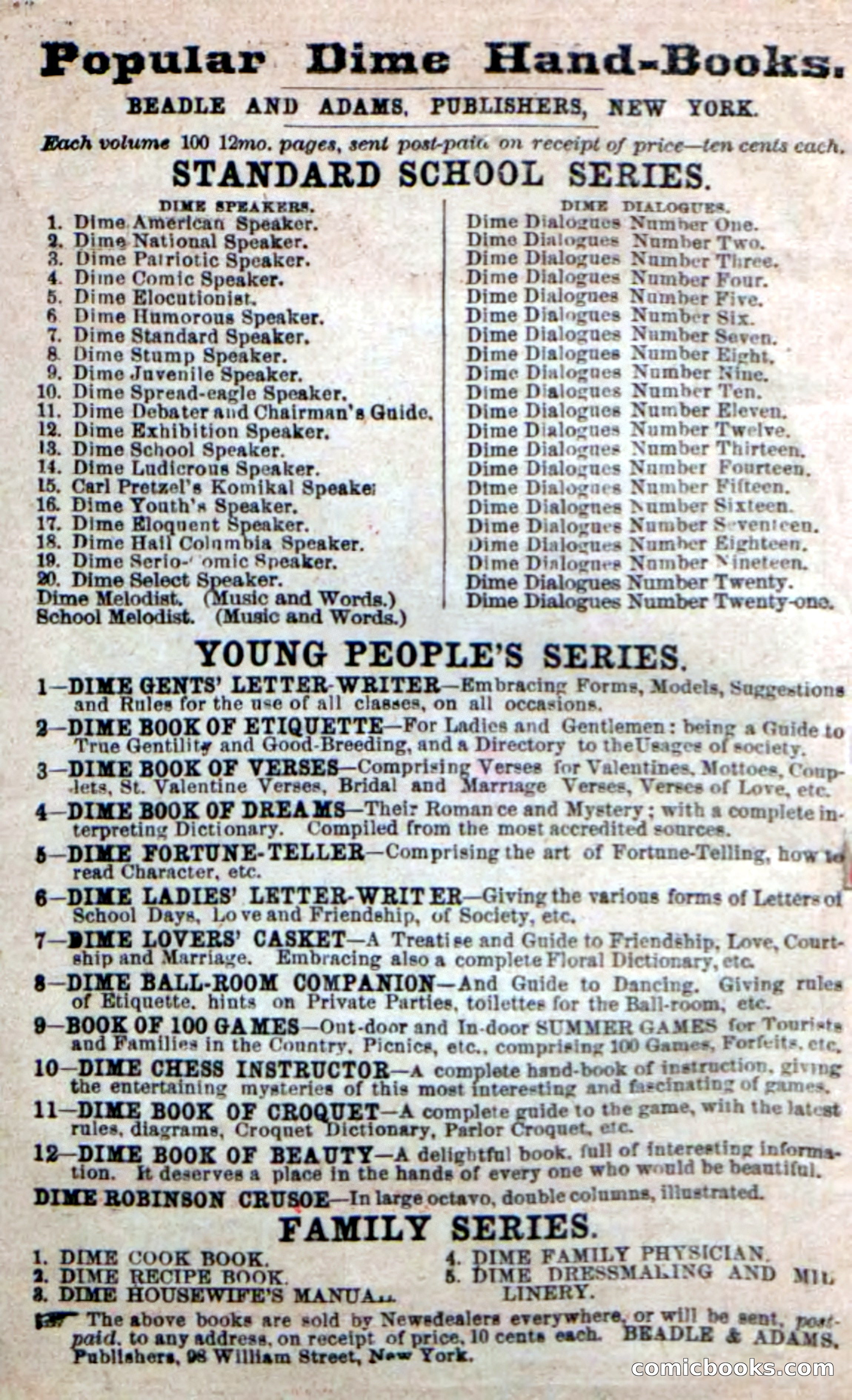 Beadle's New Dime Novels: The Buffalo-Trapper — page 2 of 100