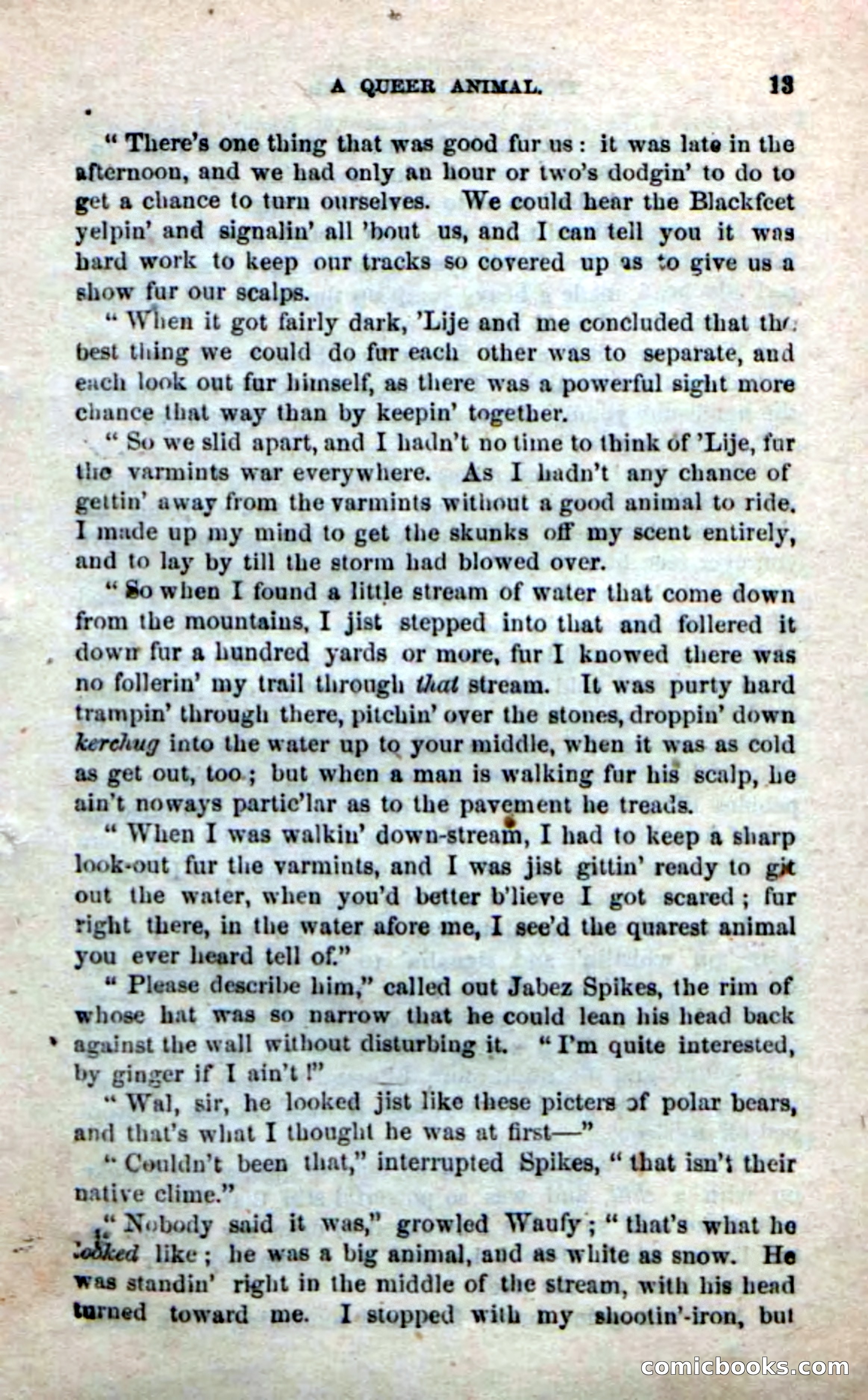 Beadle's New Dime Novels: The Buffalo-Trapper — page 11 of 100