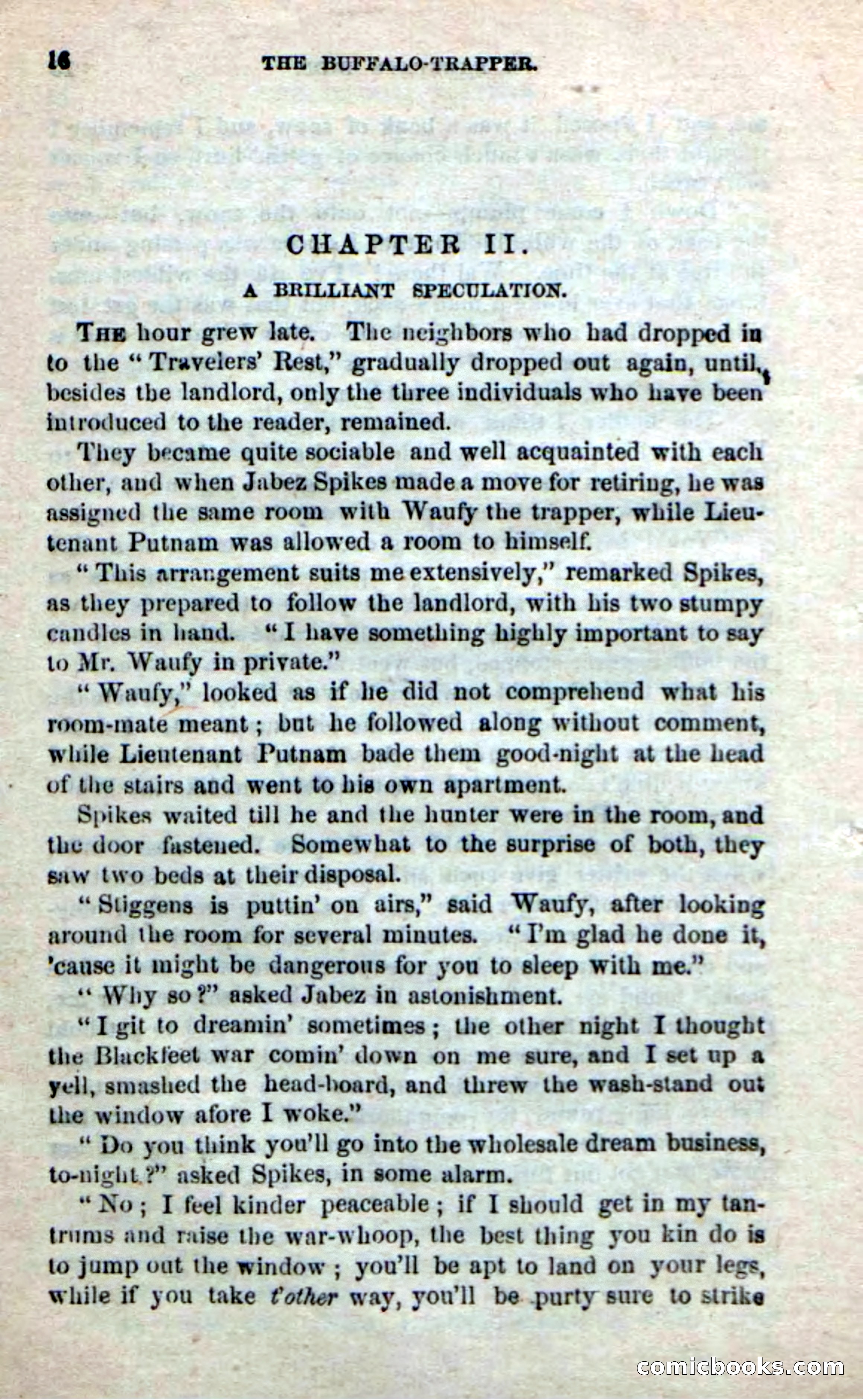 Beadle's New Dime Novels: The Buffalo-Trapper — page 14 of 100