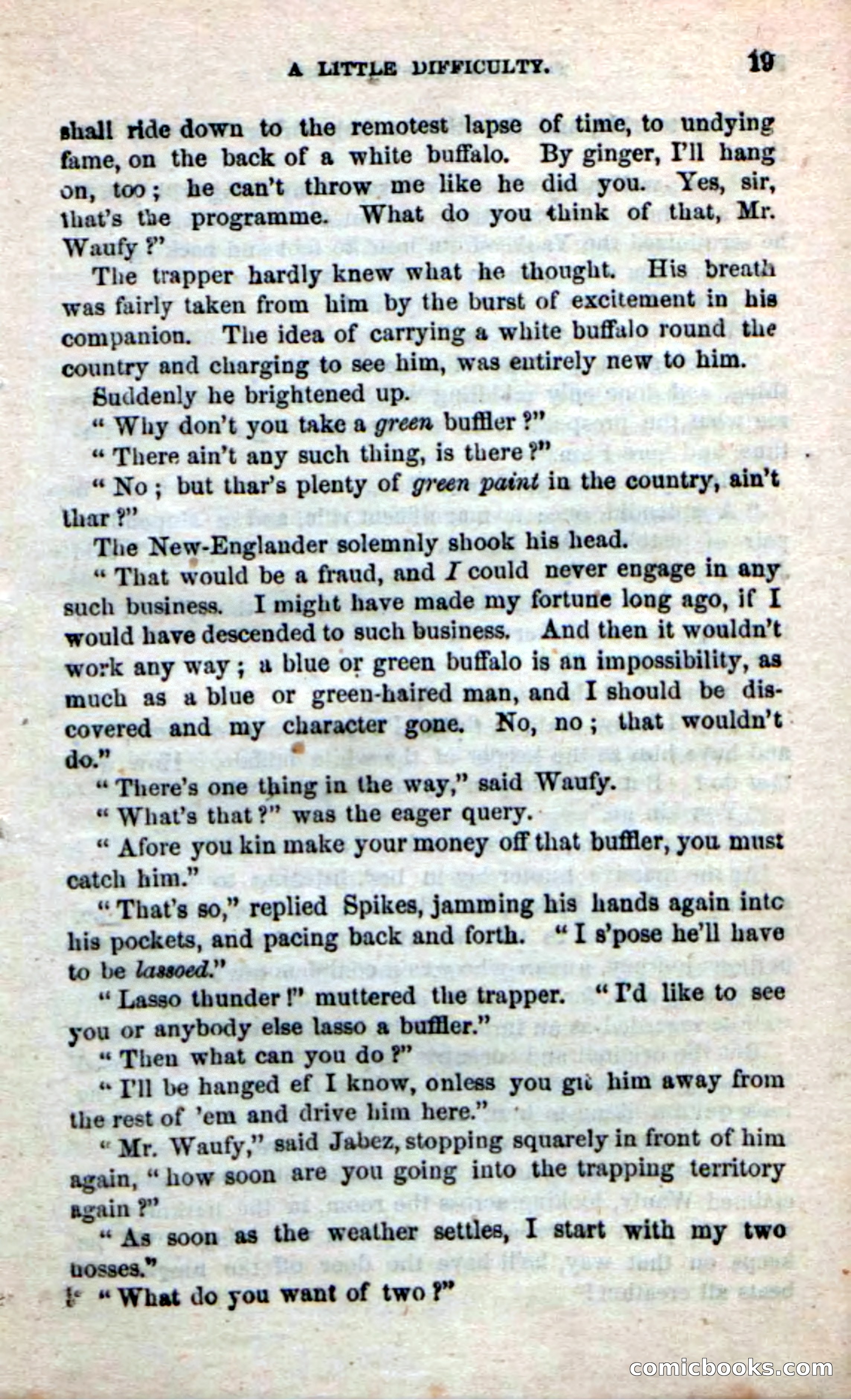 Beadle's New Dime Novels: The Buffalo-Trapper — page 17 of 100