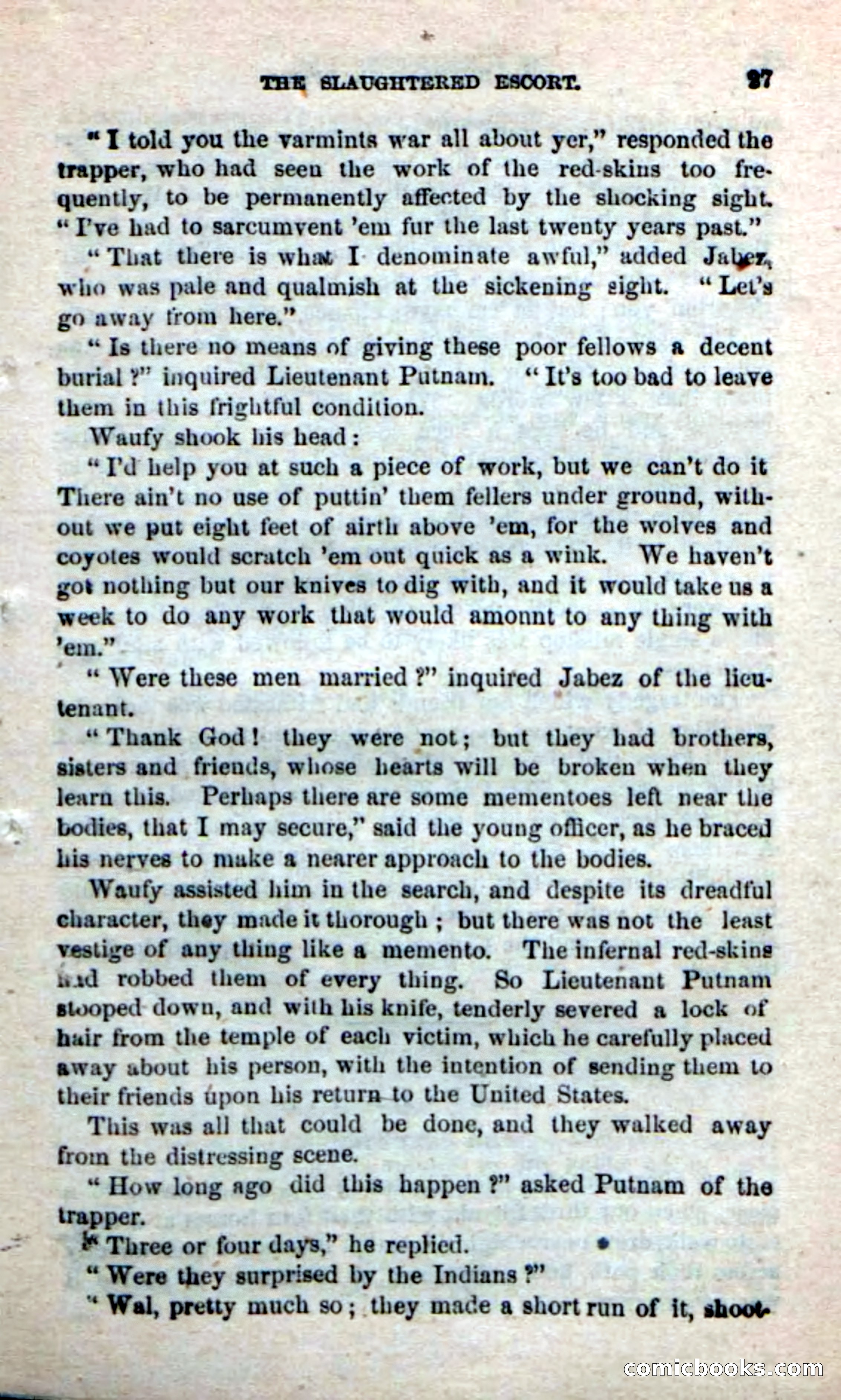 Beadle's New Dime Novels: The Buffalo-Trapper — page 25 of 100