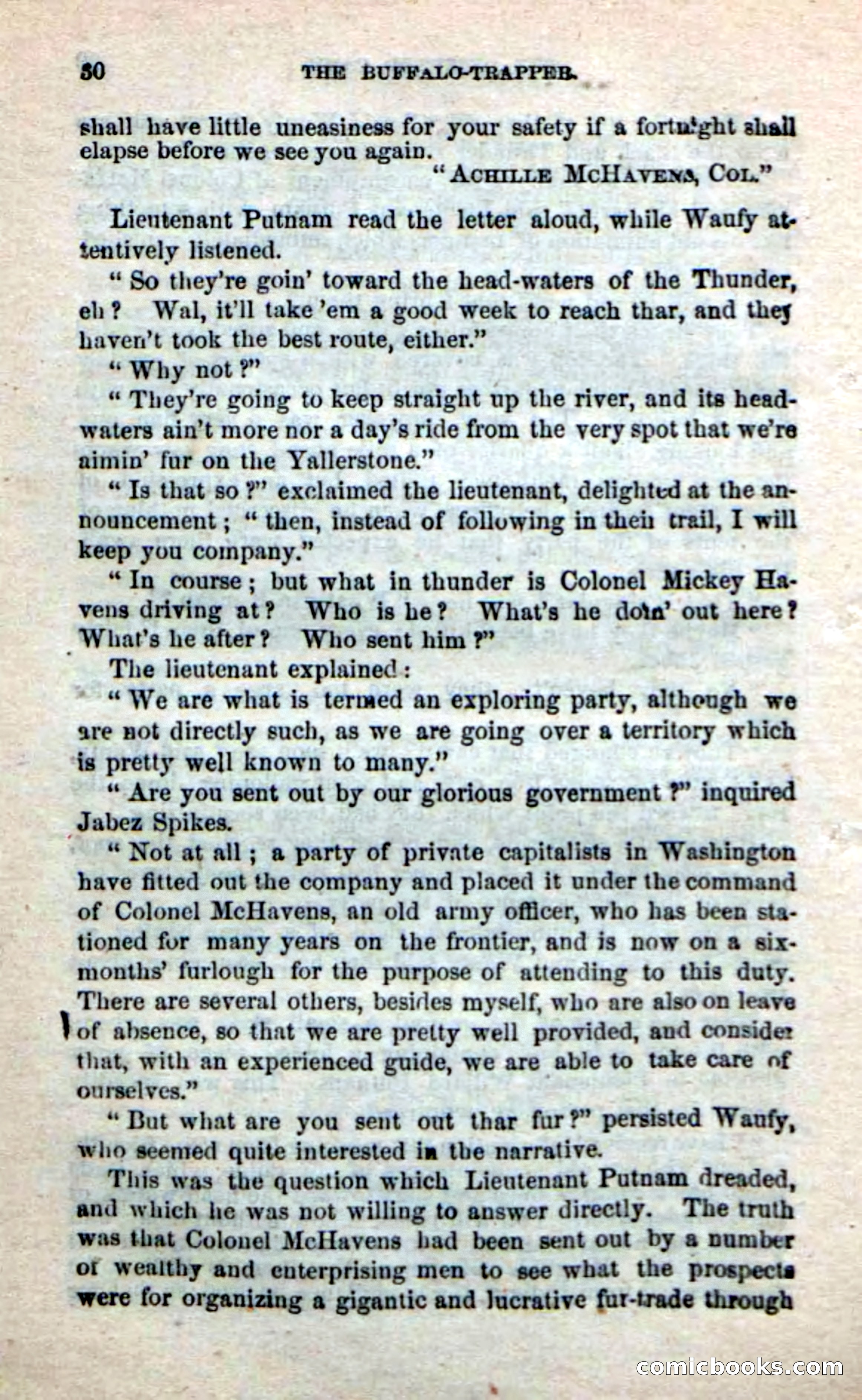 Beadle's New Dime Novels: The Buffalo-Trapper — page 28 of 100