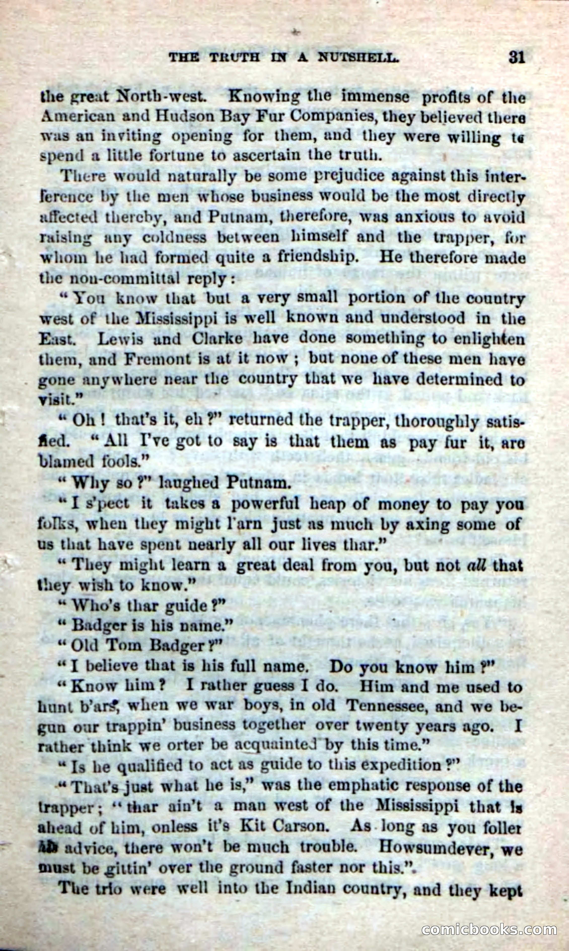 Beadle's New Dime Novels: The Buffalo-Trapper — page 29 of 100