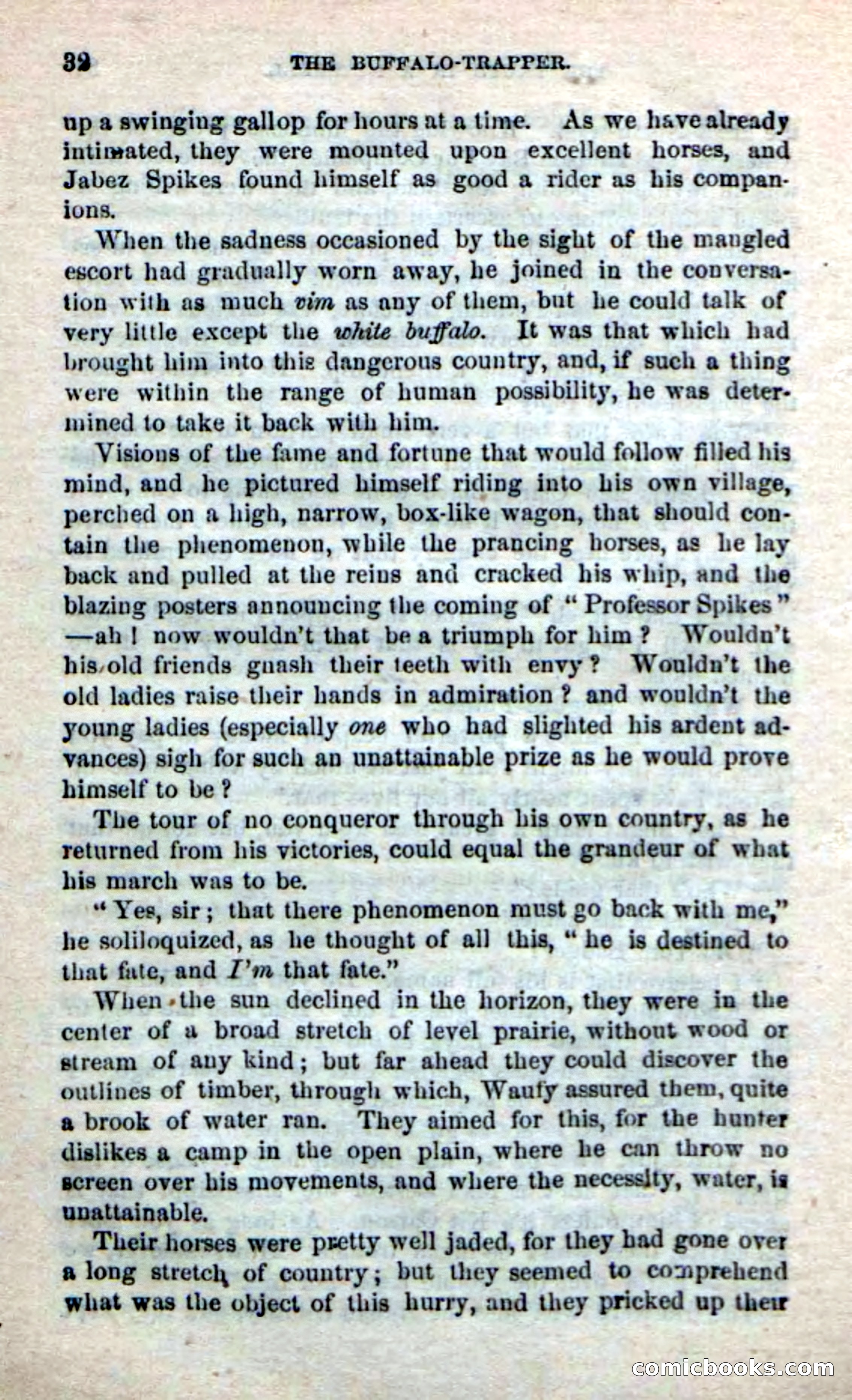 Beadle's New Dime Novels: The Buffalo-Trapper — page 30 of 100