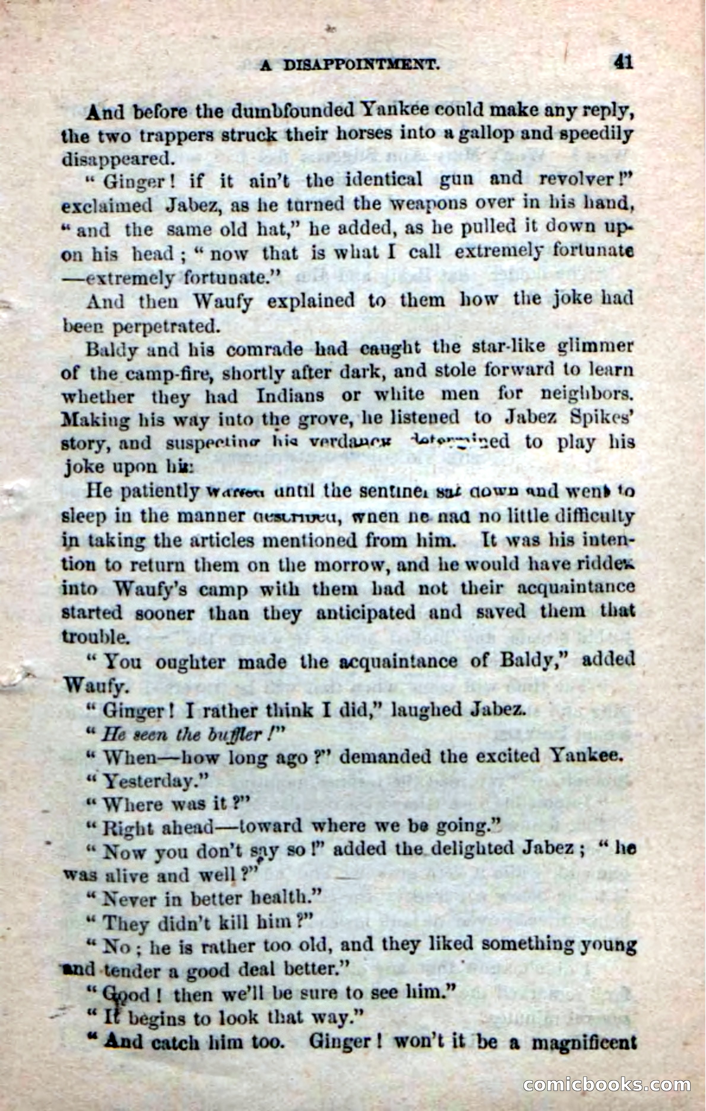 Beadle's New Dime Novels: The Buffalo-Trapper — page 39 of 100