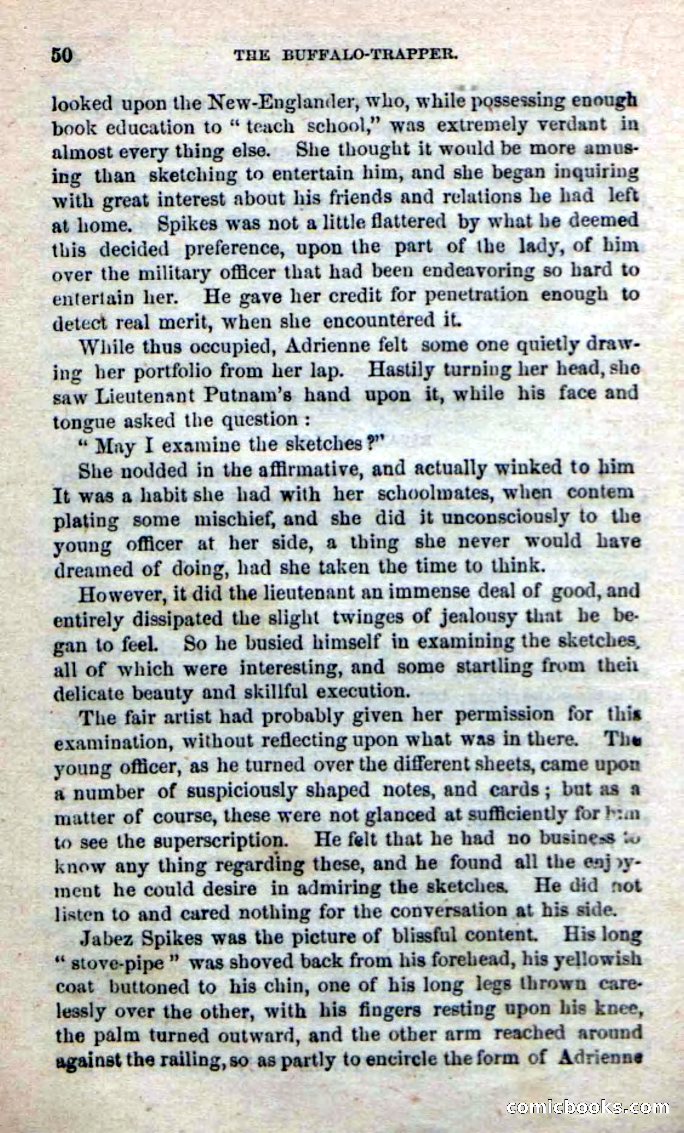 Beadle's New Dime Novels: The Buffalo-Trapper — page 48 of 100