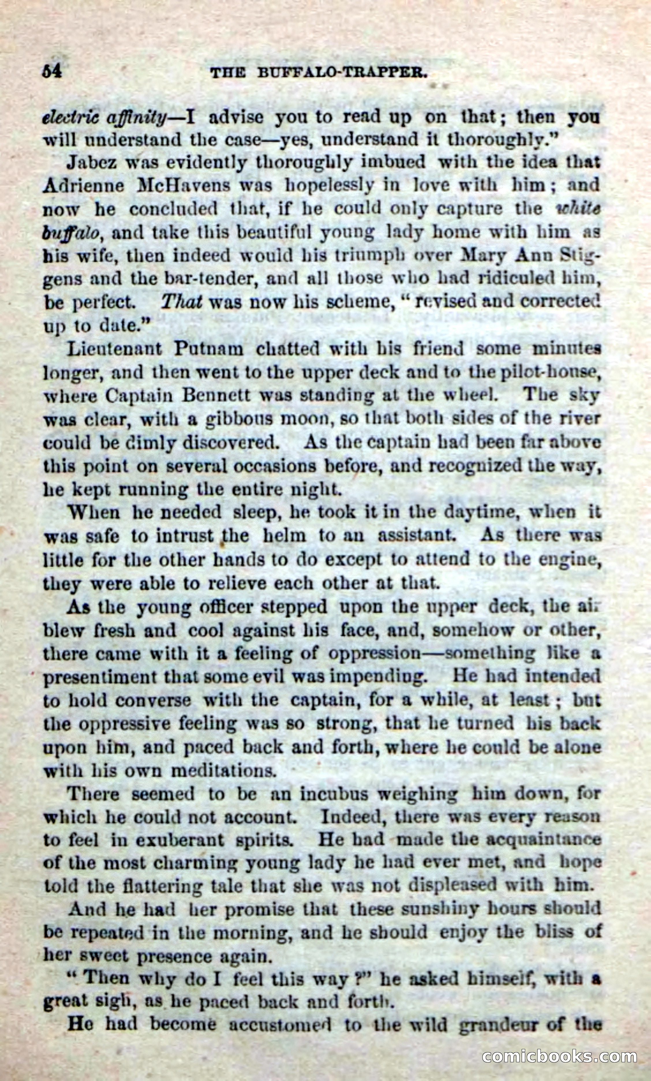 Beadle's New Dime Novels: The Buffalo-Trapper — page 52 of 100