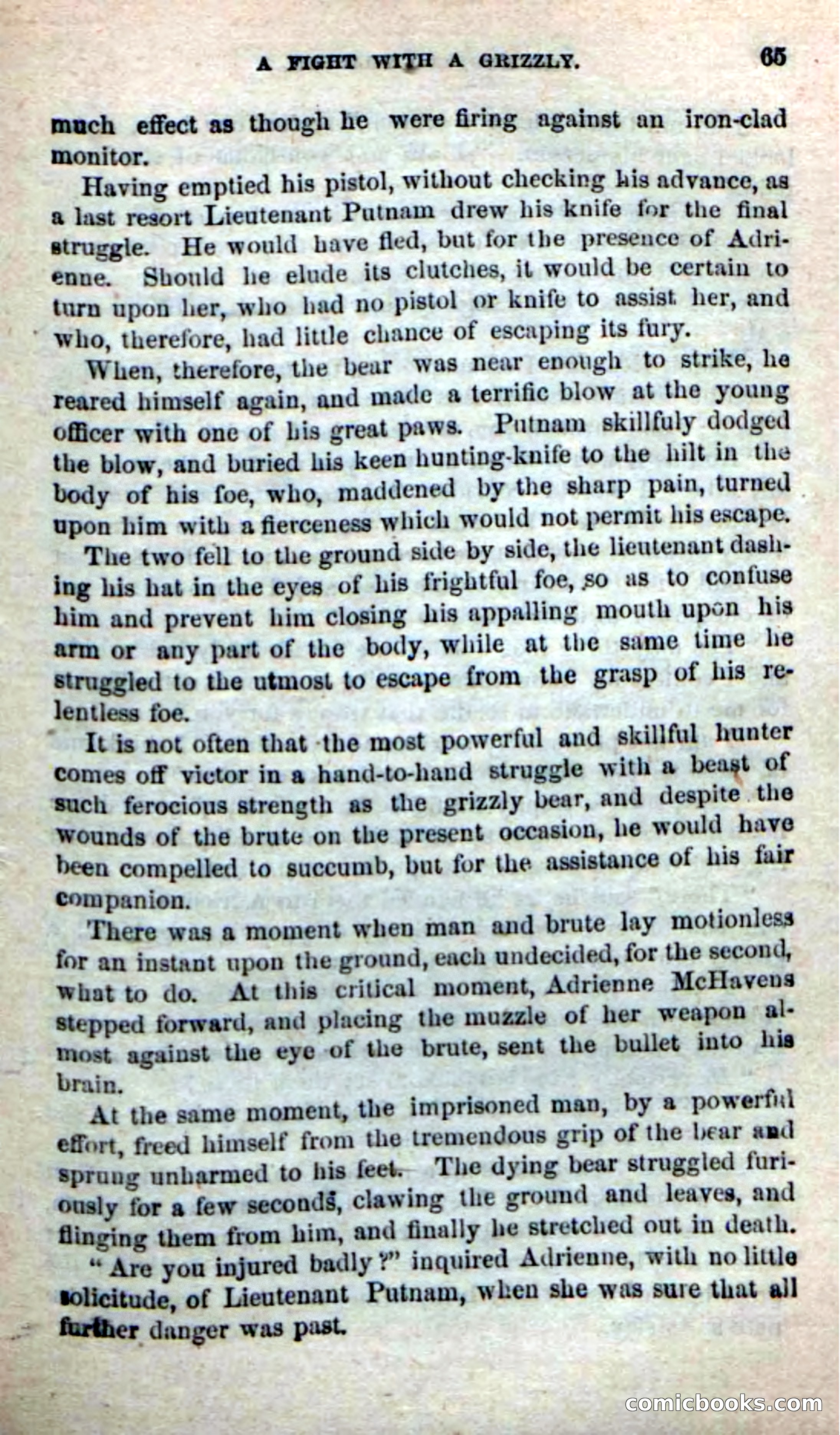 Beadle's New Dime Novels: The Buffalo-Trapper — page 63 of 100