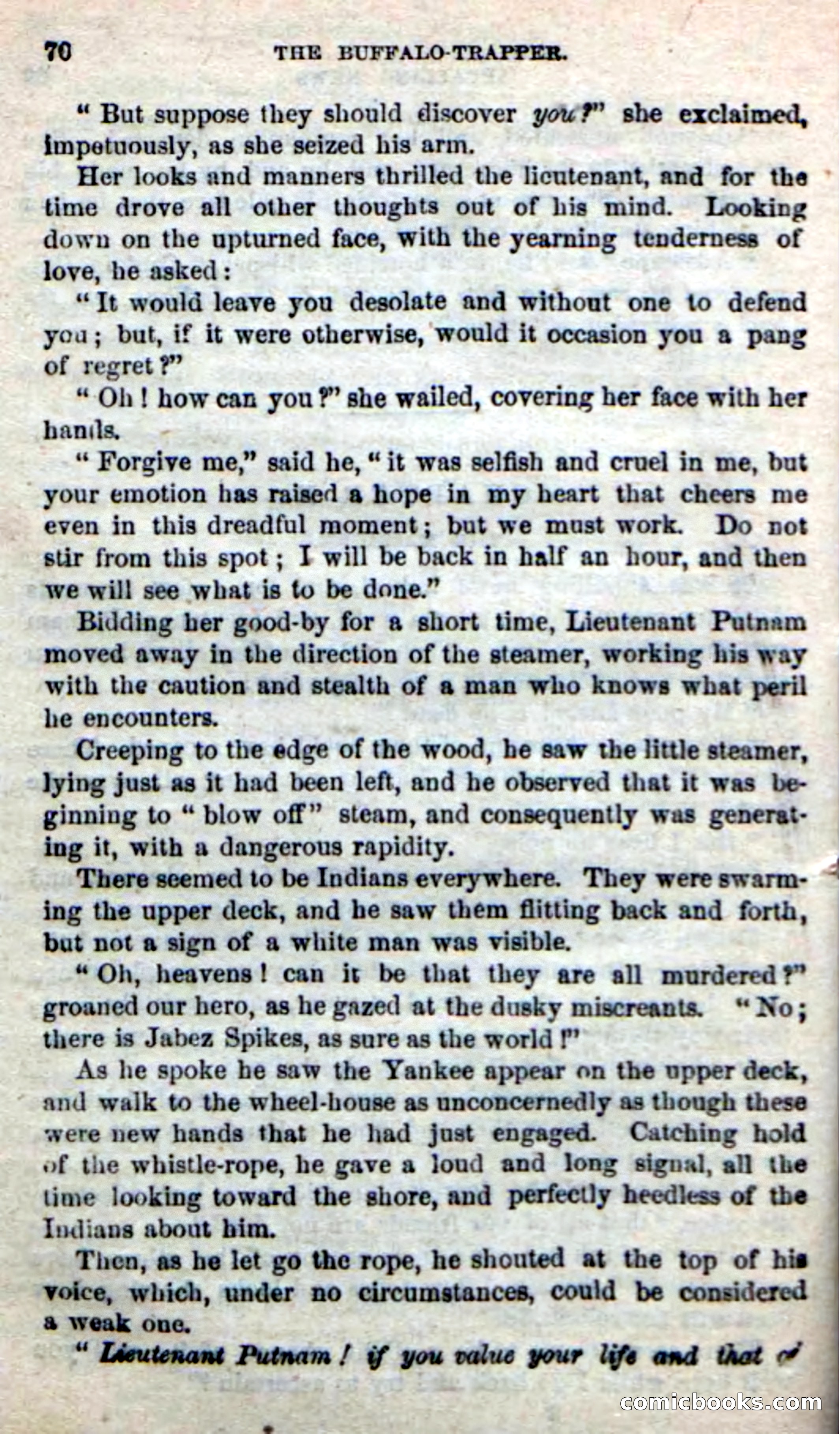 Beadle's New Dime Novels: The Buffalo-Trapper — page 68 of 100