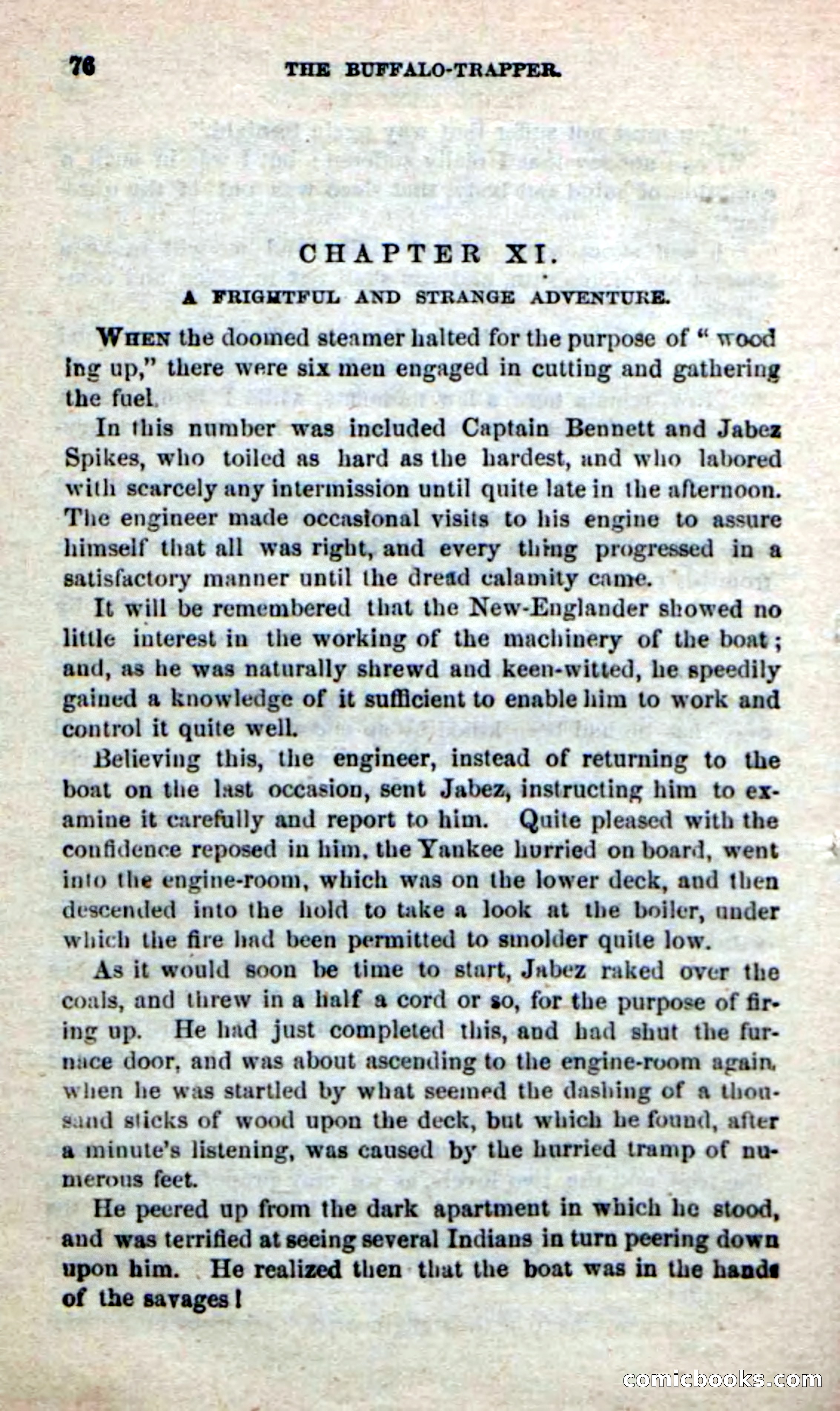 Beadle's New Dime Novels: The Buffalo-Trapper — page 74 of 100