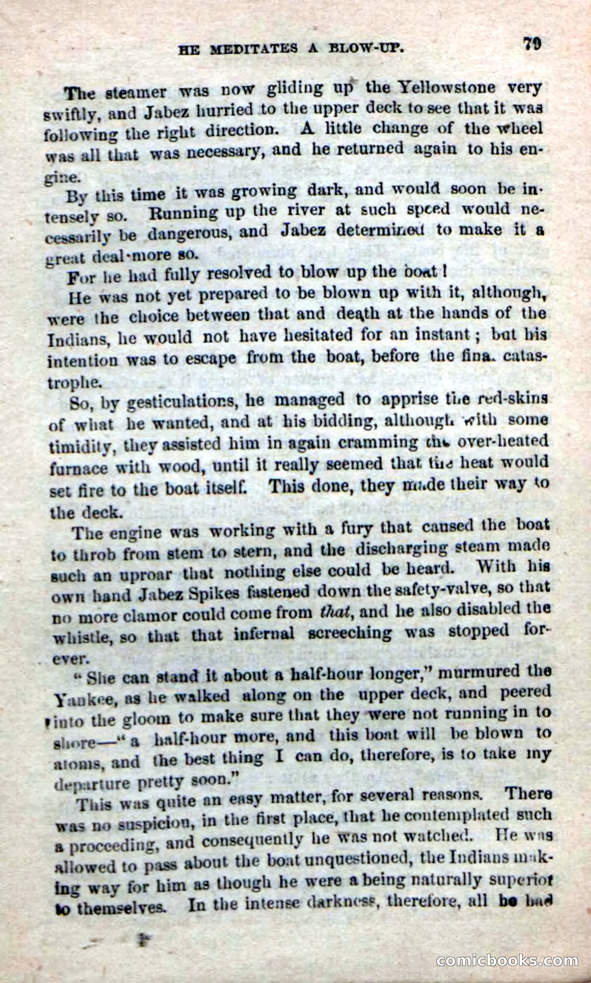 Beadle's New Dime Novels: The Buffalo-Trapper — page 77 of 100