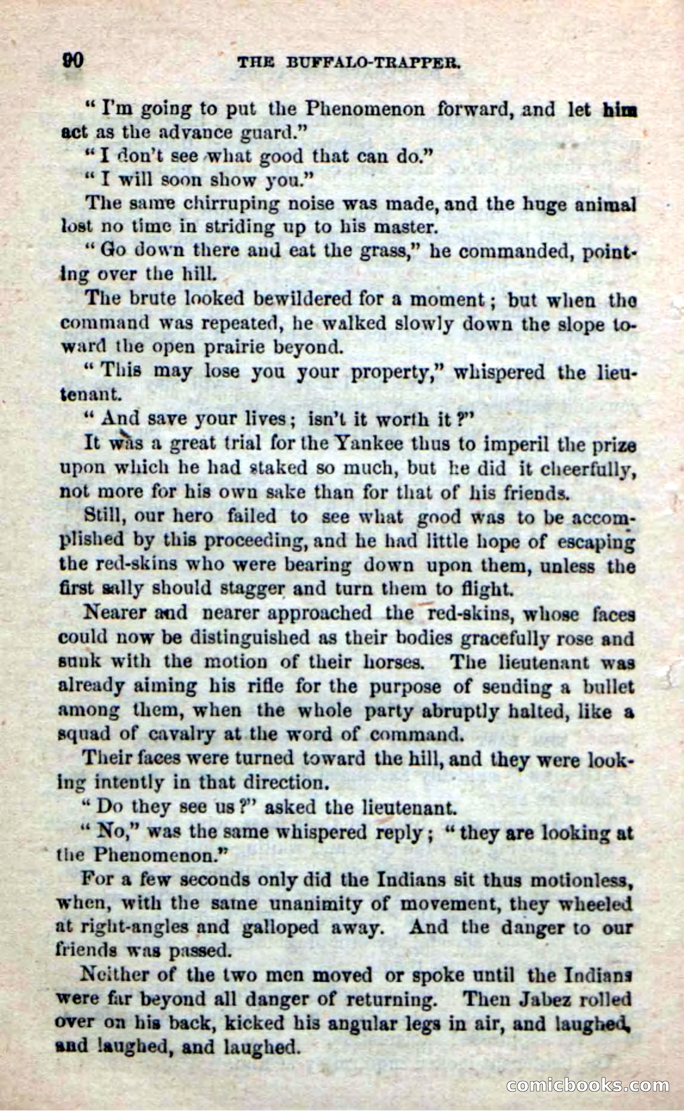 Beadle's New Dime Novels: The Buffalo-Trapper — page 88 of 100