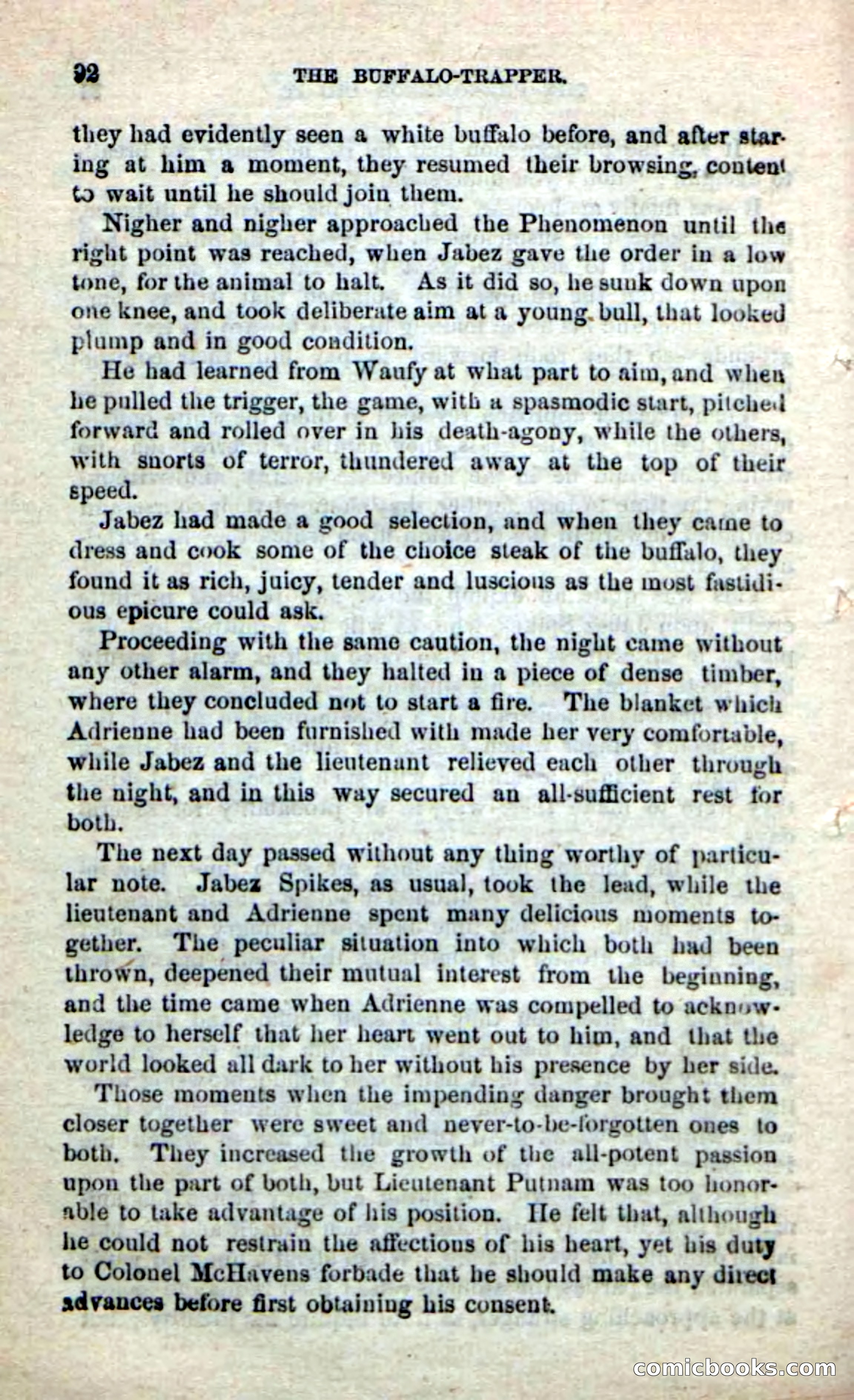Beadle's New Dime Novels: The Buffalo-Trapper — page 90 of 100