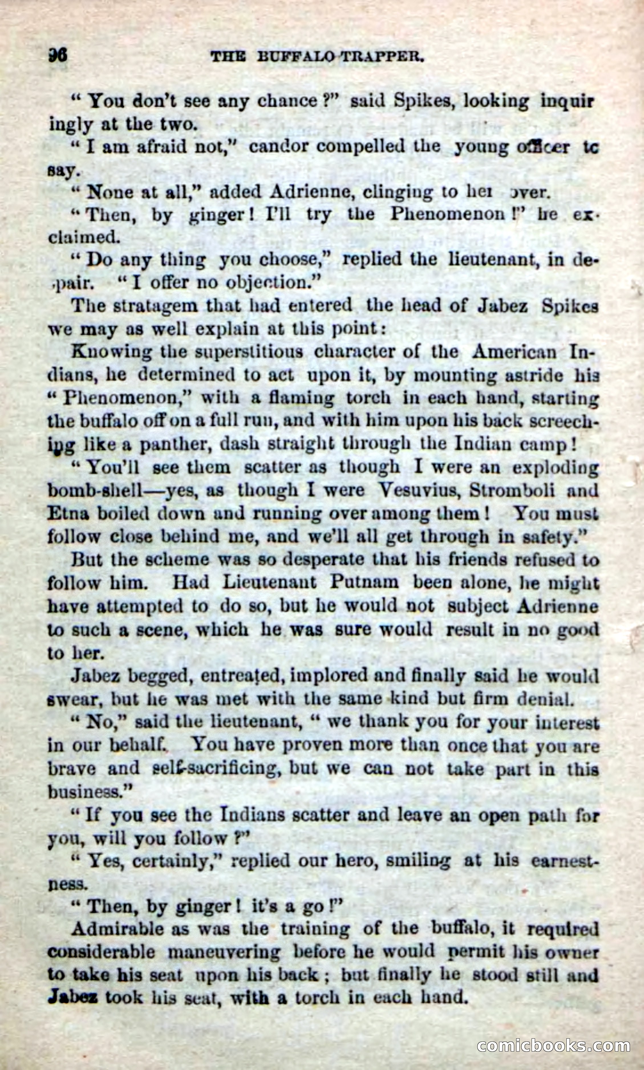 Beadle's New Dime Novels: The Buffalo-Trapper — page 94 of 100