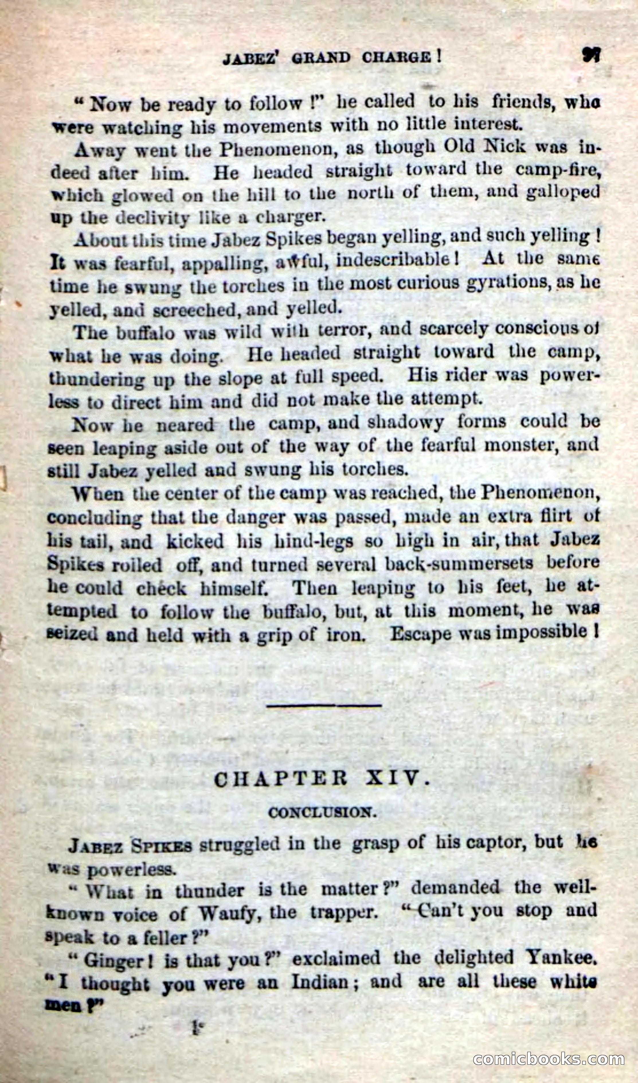 Beadle's New Dime Novels: The Buffalo-Trapper — page 95 of 100