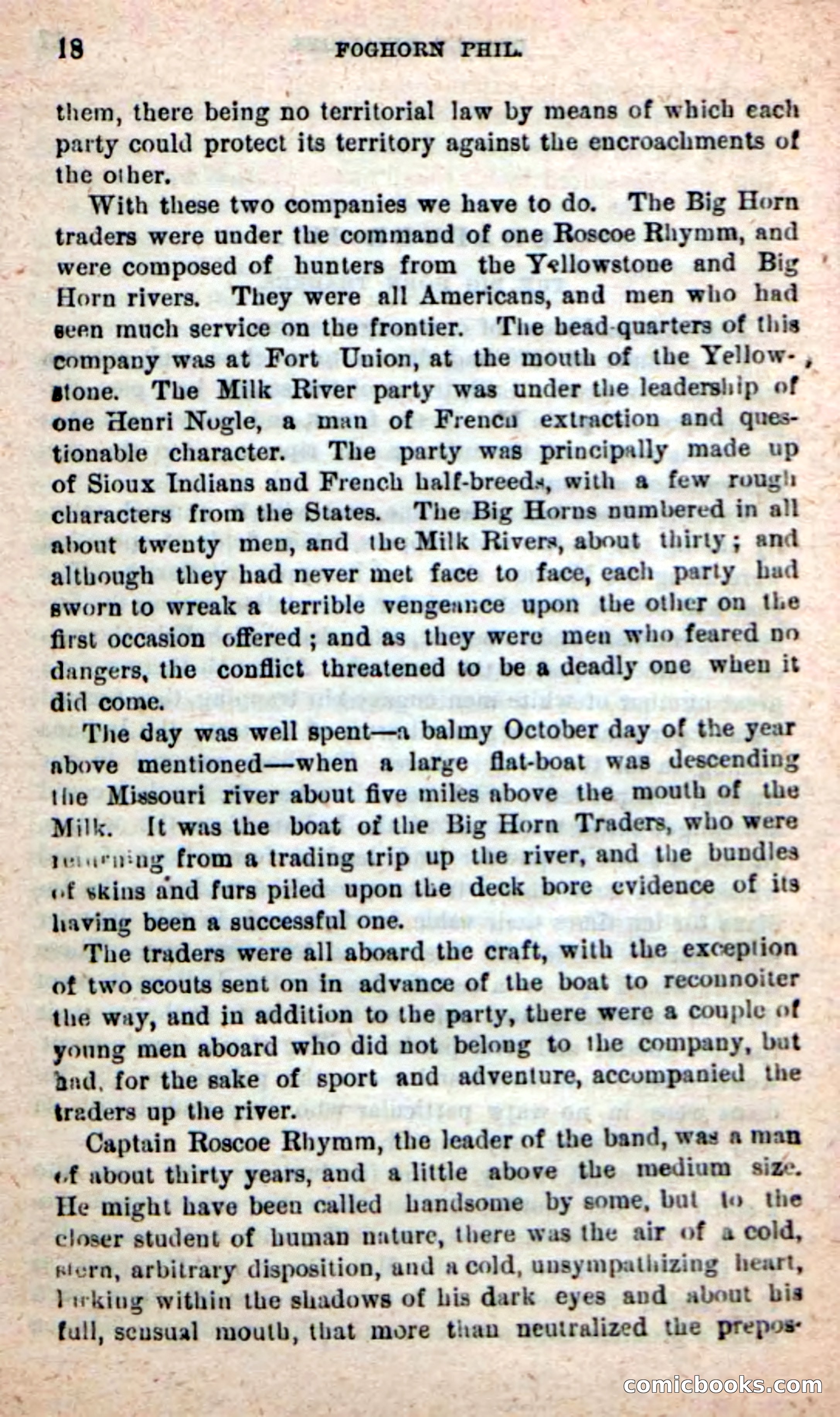 Beadle's New Dime Novels: Foghorn Phil — page 14 of 120