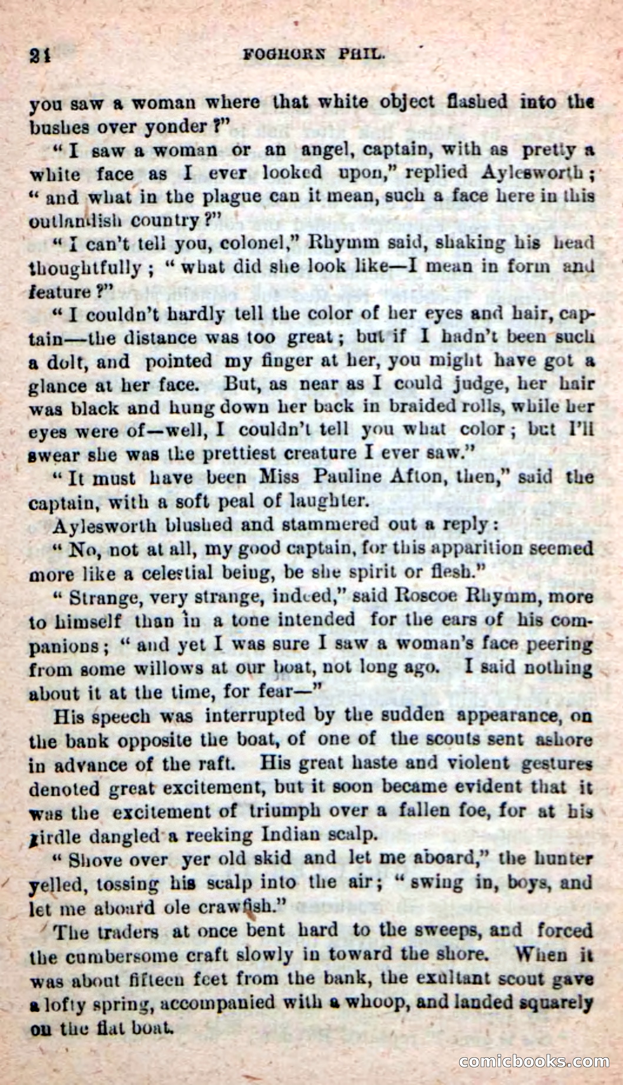 Beadle's New Dime Novels: Foghorn Phil — page 20 of 120