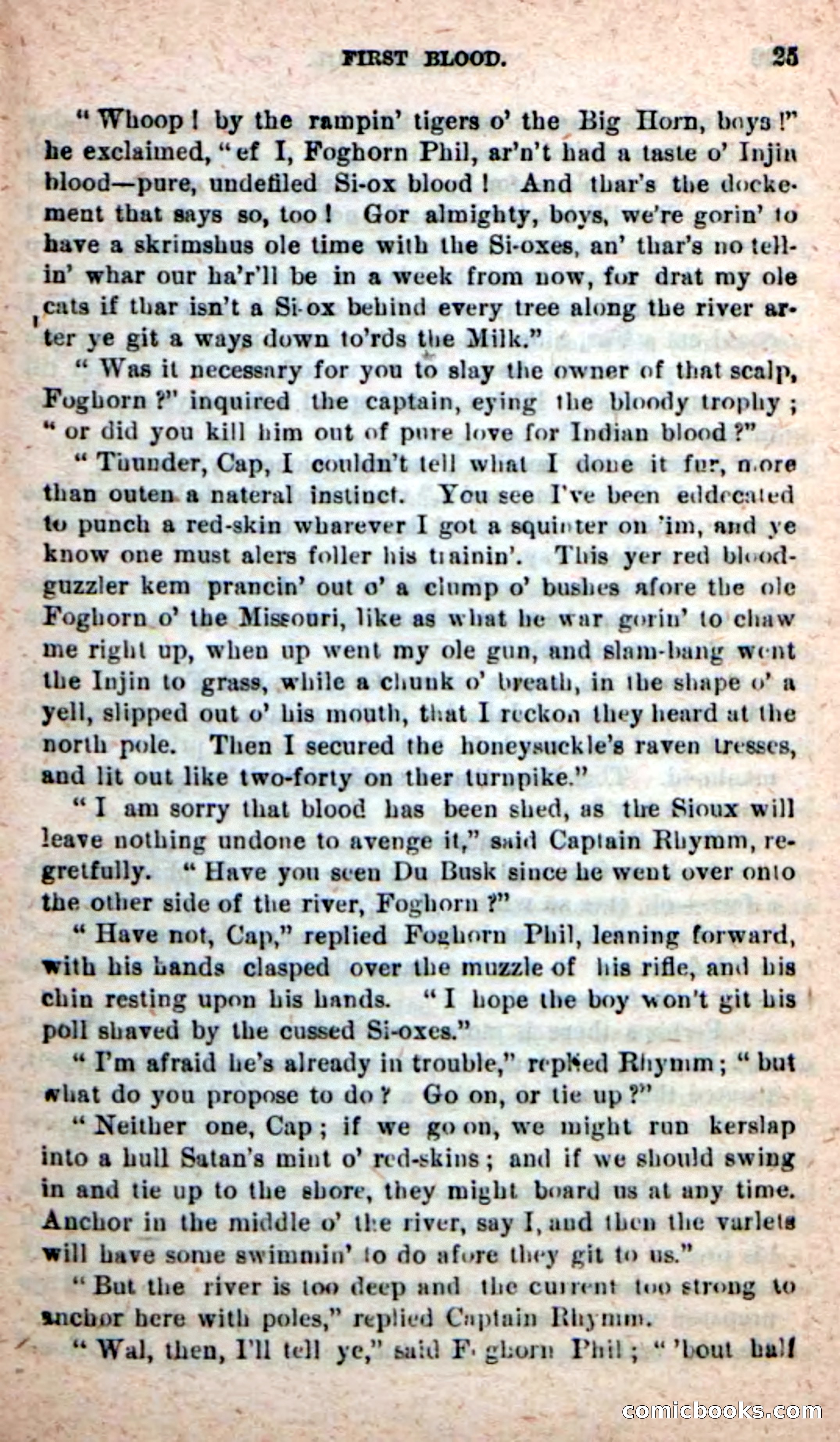 Beadle's New Dime Novels: Foghorn Phil — page 21 of 120